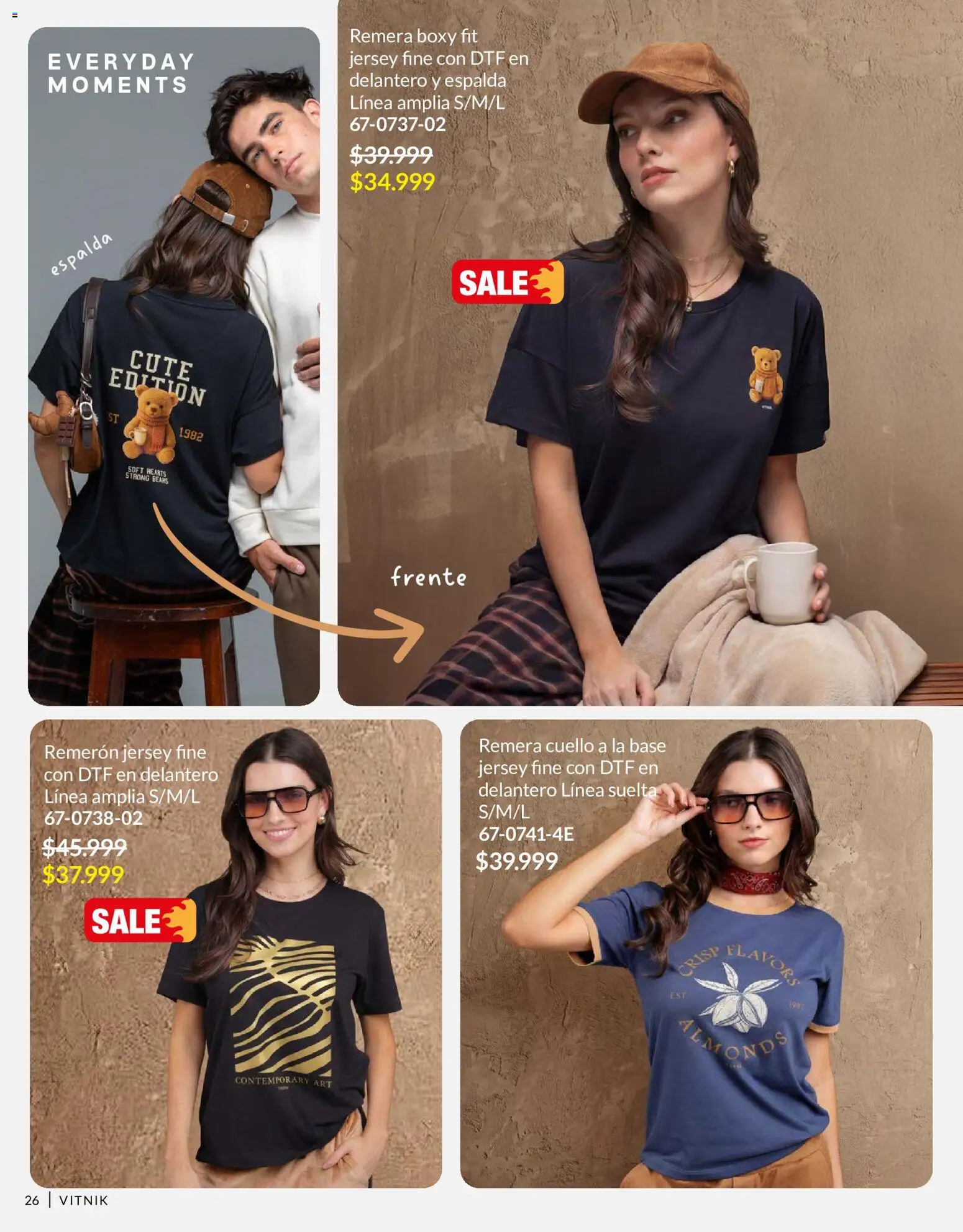 Vitnik - Mujer │ válido desde el 05/08/2026 | Página: 26 | Productos: Remera