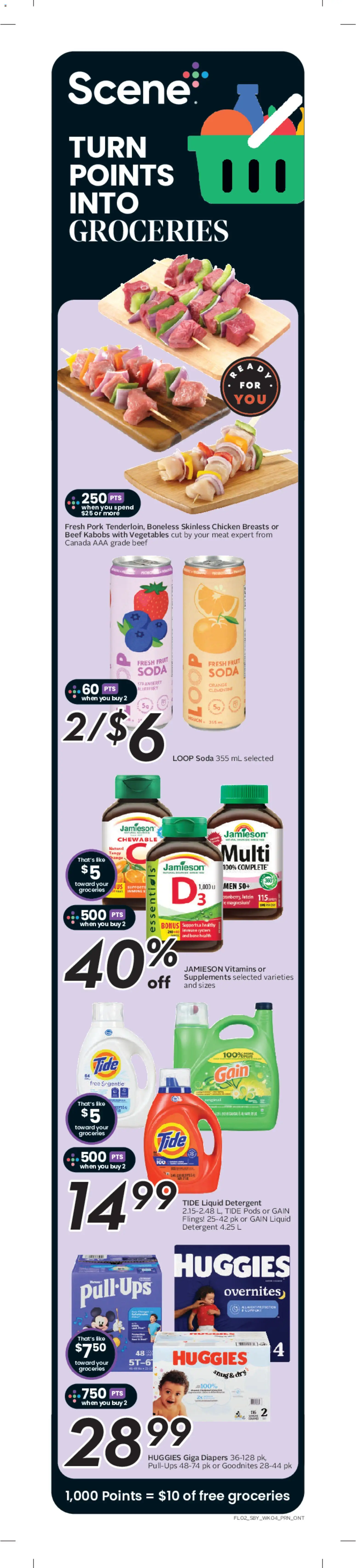 Sobeys flyer valid from 21.05.2026 | Page: 3 | Products: Beef, Chicken breasts, Chicken, Pork
