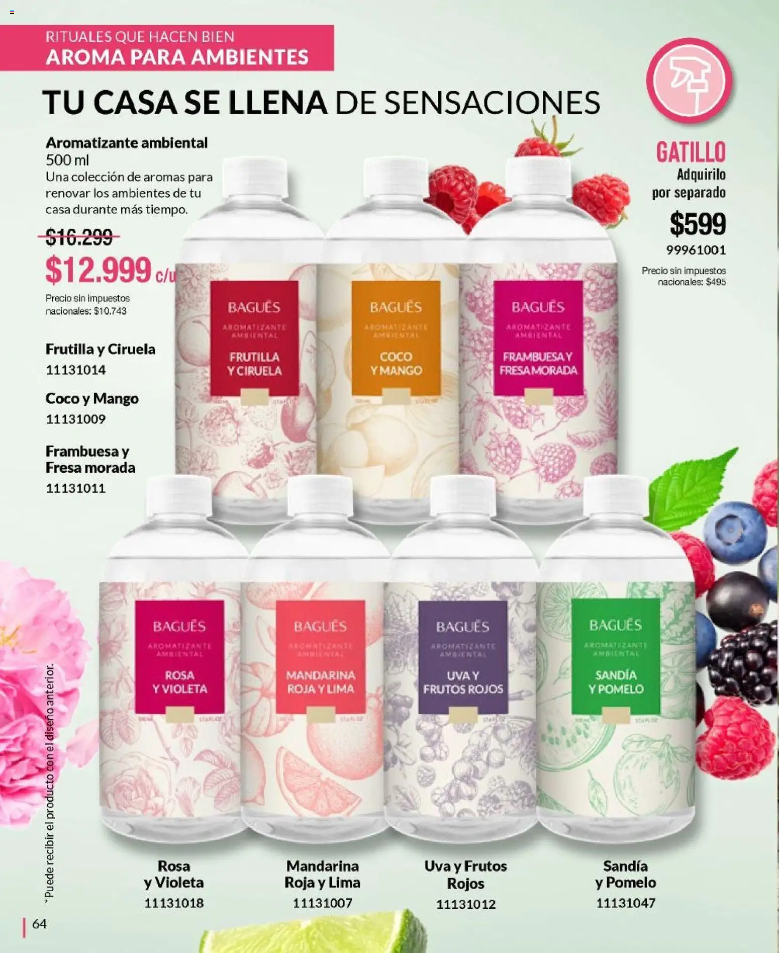 Bagués - Catálogo │ válido desde el 01.06.2026 | Página: 64 | Productos: Frutilla, Sandía, Lima, Pomelo
