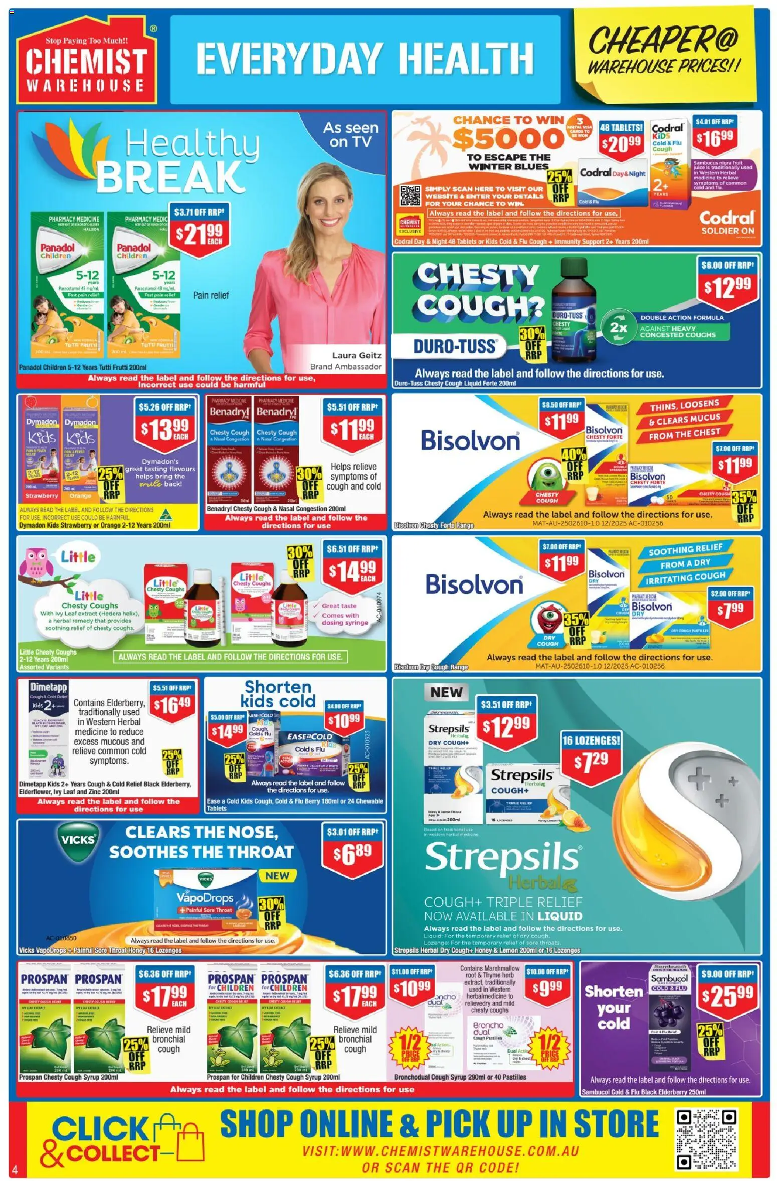 Chemist Warehouse catalogue - valid from 28.05.2026 | Page: 4 | Products: Couch, Rice, Bench, Zinc