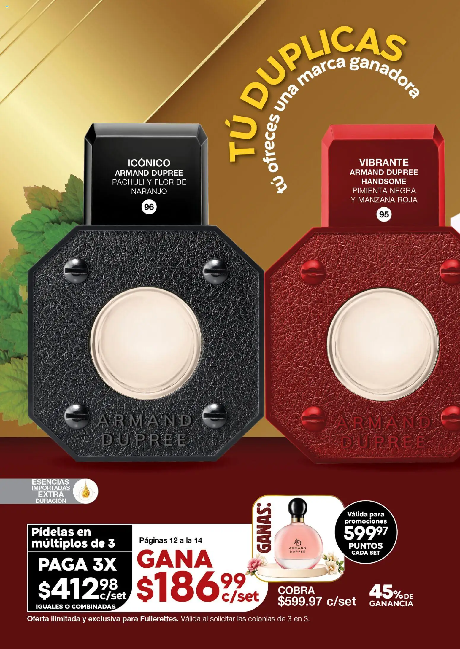 Nuevas ofertas de Fuller válidas en toda la República Mexicana desde el 05/08/2026. ¡Encuentra las mejores ofertas en Fuller Gana Mas 8 2026! | Página: 12 | Productos: Pimienta, Manzana, Esencias