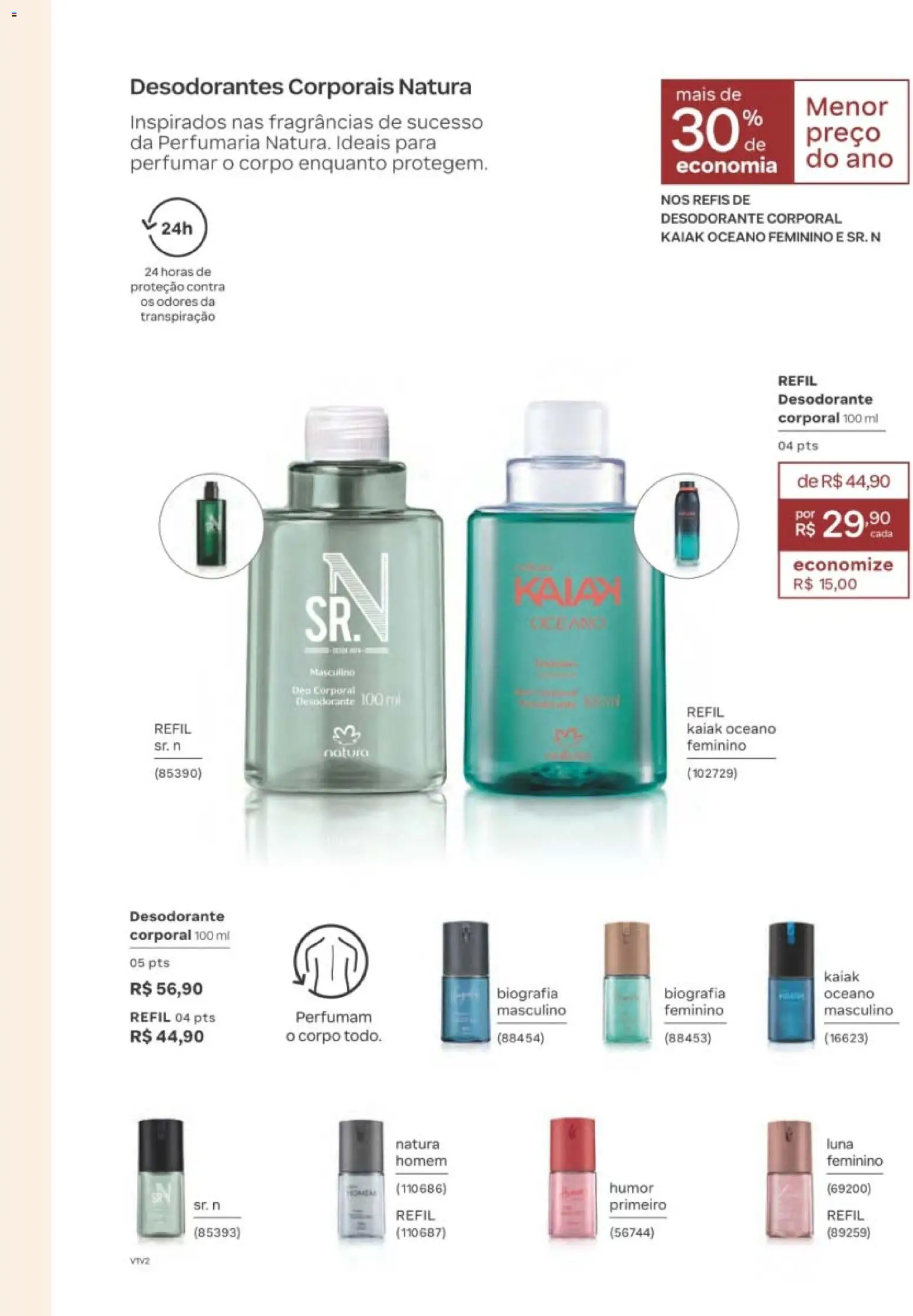 Natura Folheto - válido de 12/10/2026 | Página: 93 | Produtos: Desodorante