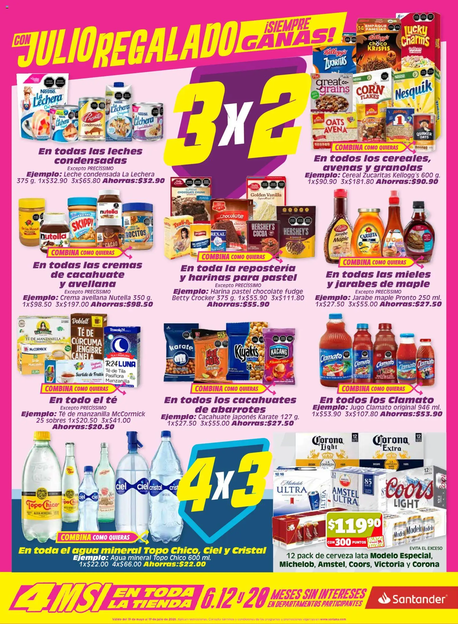 Nuevas ofertas de Soriana válidas en toda la República Mexicana desde el 10/07/2026. ¡Encuentra las mejores ofertas en Soriana folleto! | Página: 3