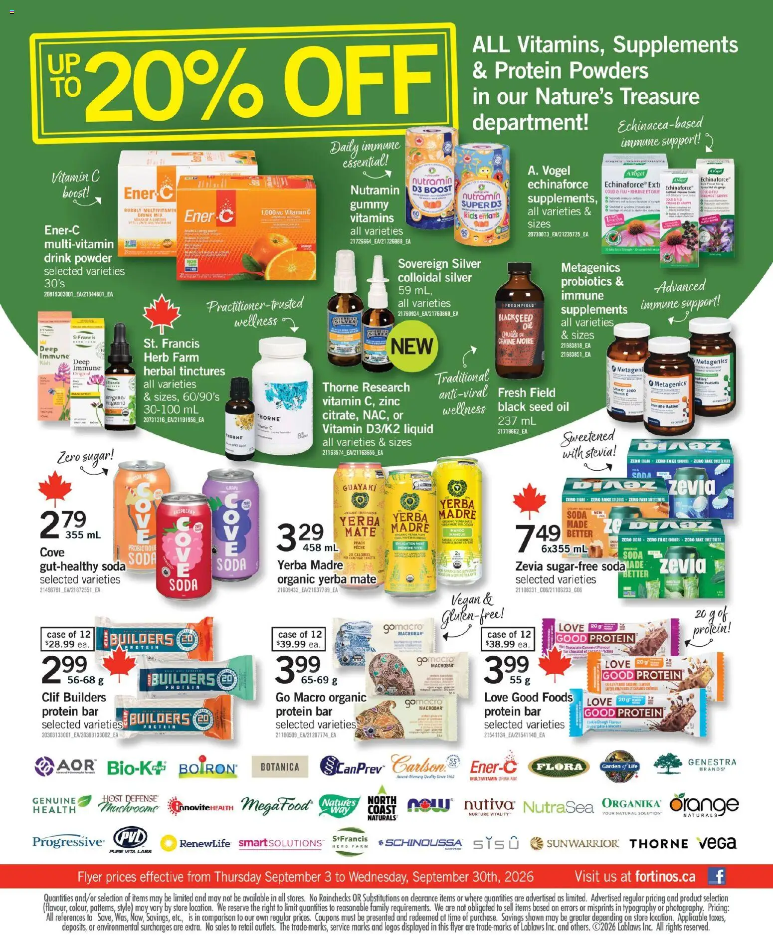 Fortinos flyer valid from Sep 10, 2026 | Page: 10