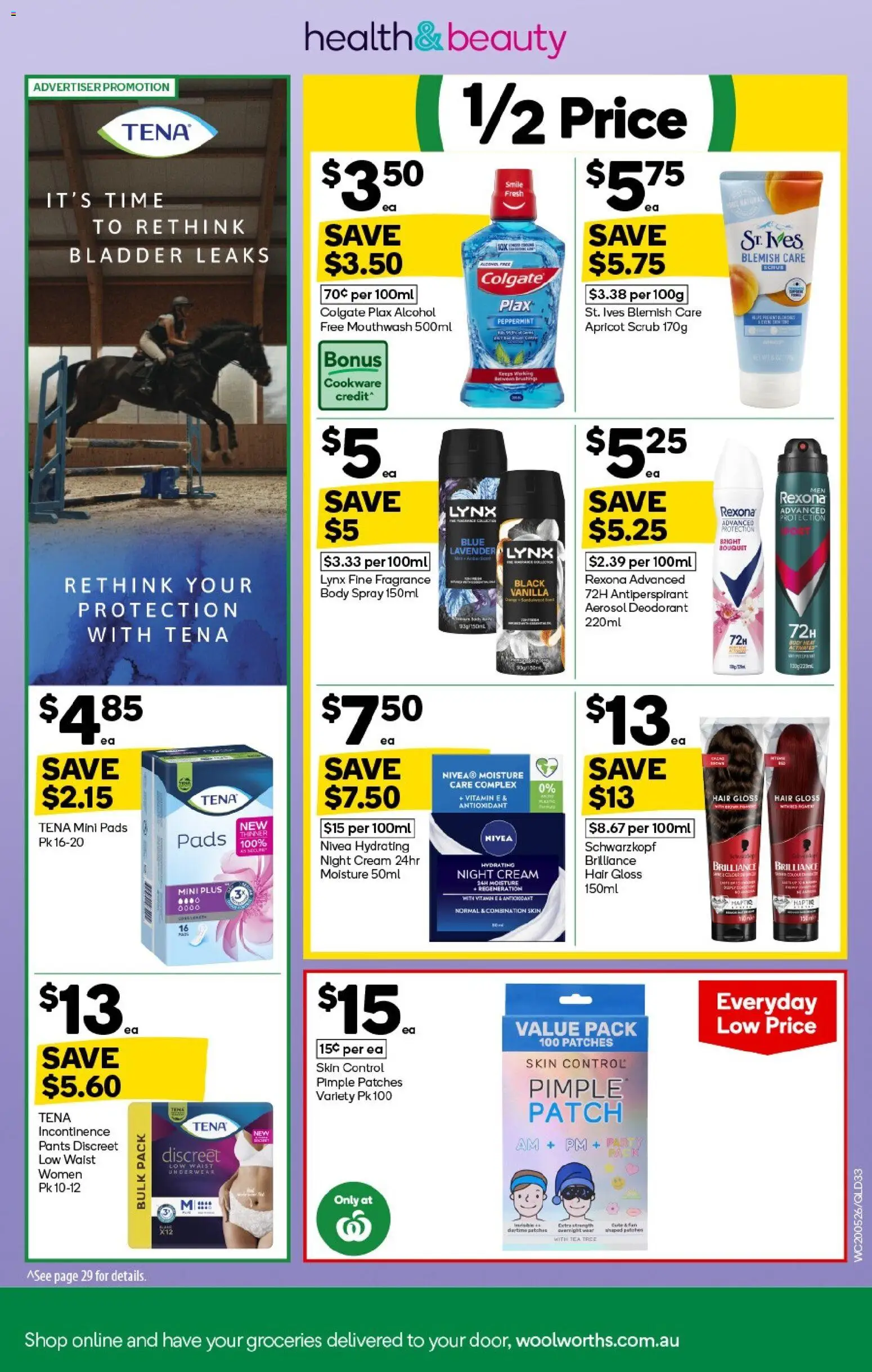 Woolworths catalogue - valid from 20.05.2026 | Page: 31 | Products: Fragrance, Cream, Pants, Vitamin