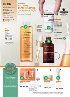 O Boticário - Ciclo 06/2026 - Pré-Visualização do folheto da loja O Boticário, válido de 13.04.2026 | Página: 167 | Produtos: Sérum, Gel de limpeza, Creme, Vitamina c
