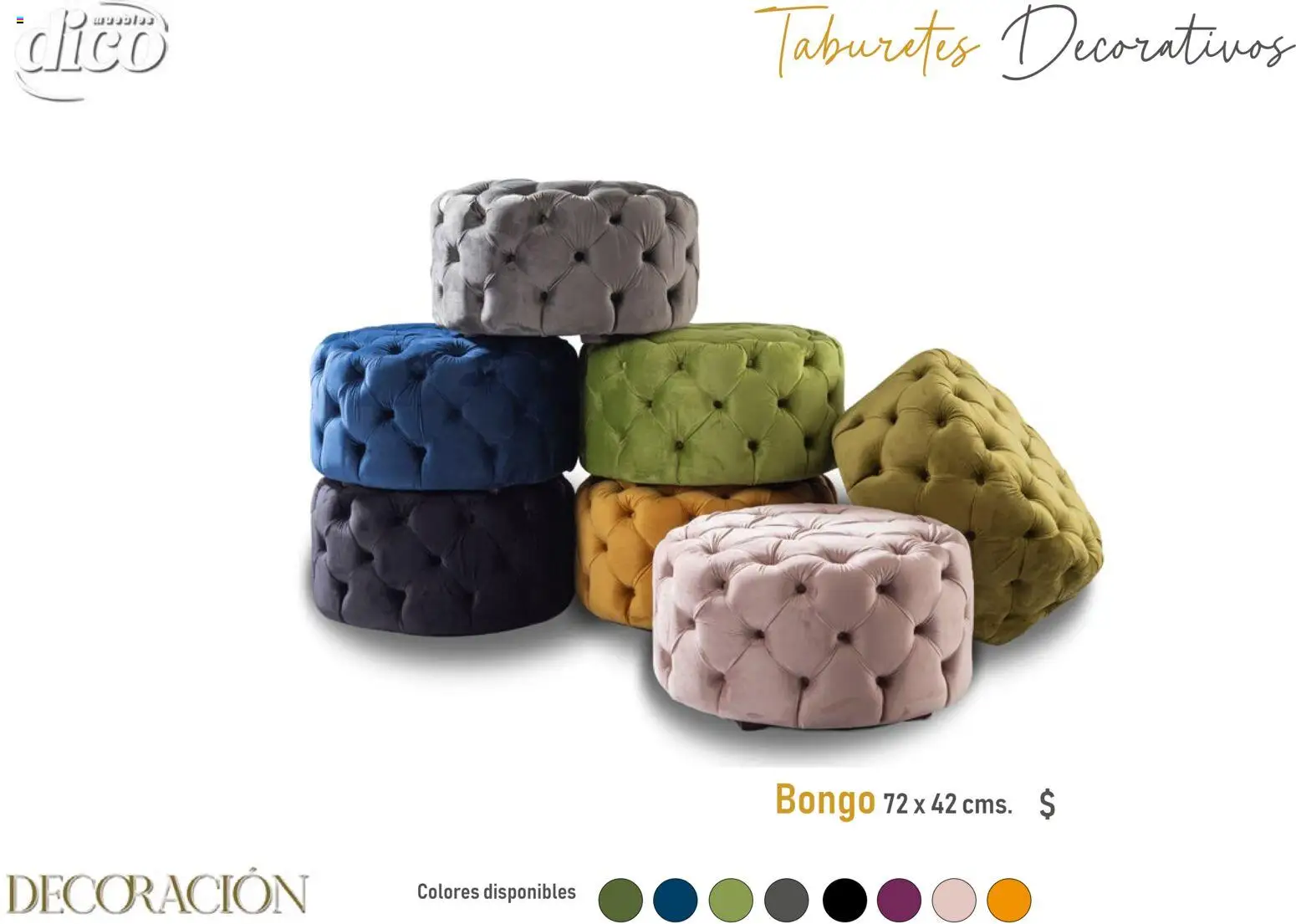 Nuevas ofertas de Muebles Dico válidas en toda la República Mexicana desde el 09/12/2025. ¡Encuentra las mejores ofertas en Muebles Dico catálogo Decoración! | Página: 40 | Productos: Decoración