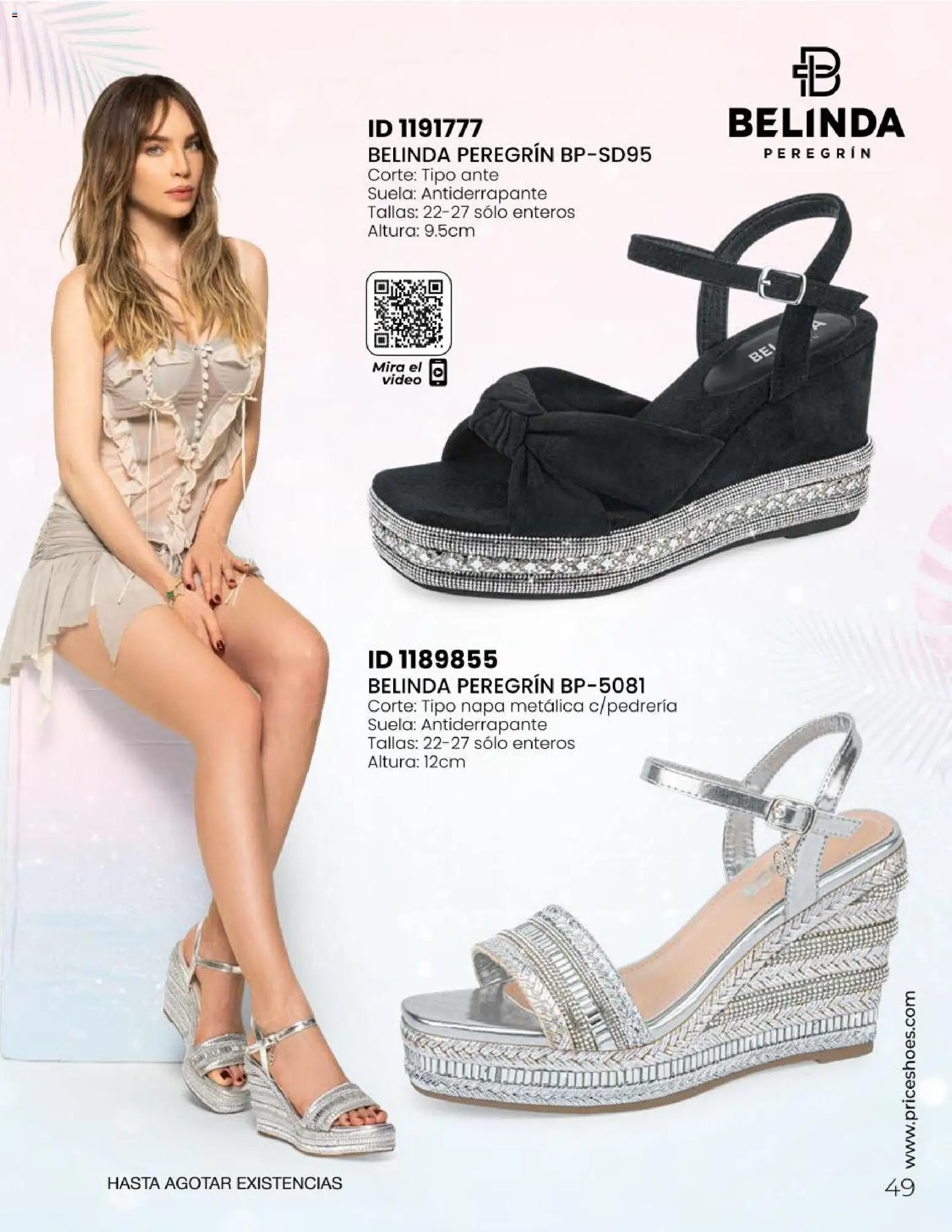 Nuevas ofertas de Price Shoes válidas en toda la República Mexicana desde el 06.05.2026. ¡Encuentra las mejores ofertas en Price Shoes catálogo Todo en uno! | Página: 49 | Productos: Video