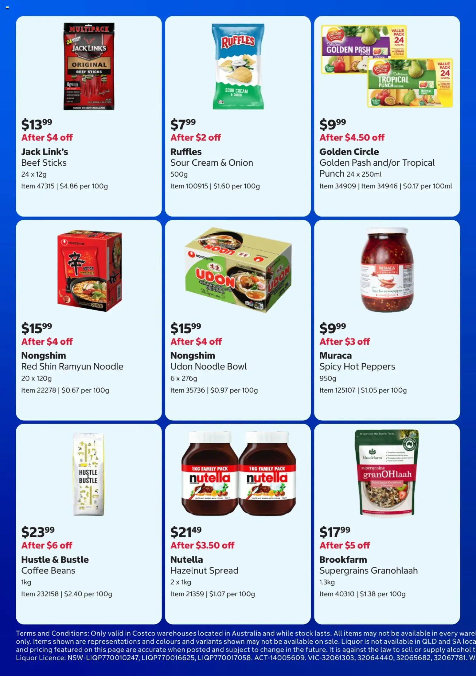 Costco catalogue - valid from 06/07/2026 | Page: 8 | Products: Coffee, Sour cream, Beef, Cream