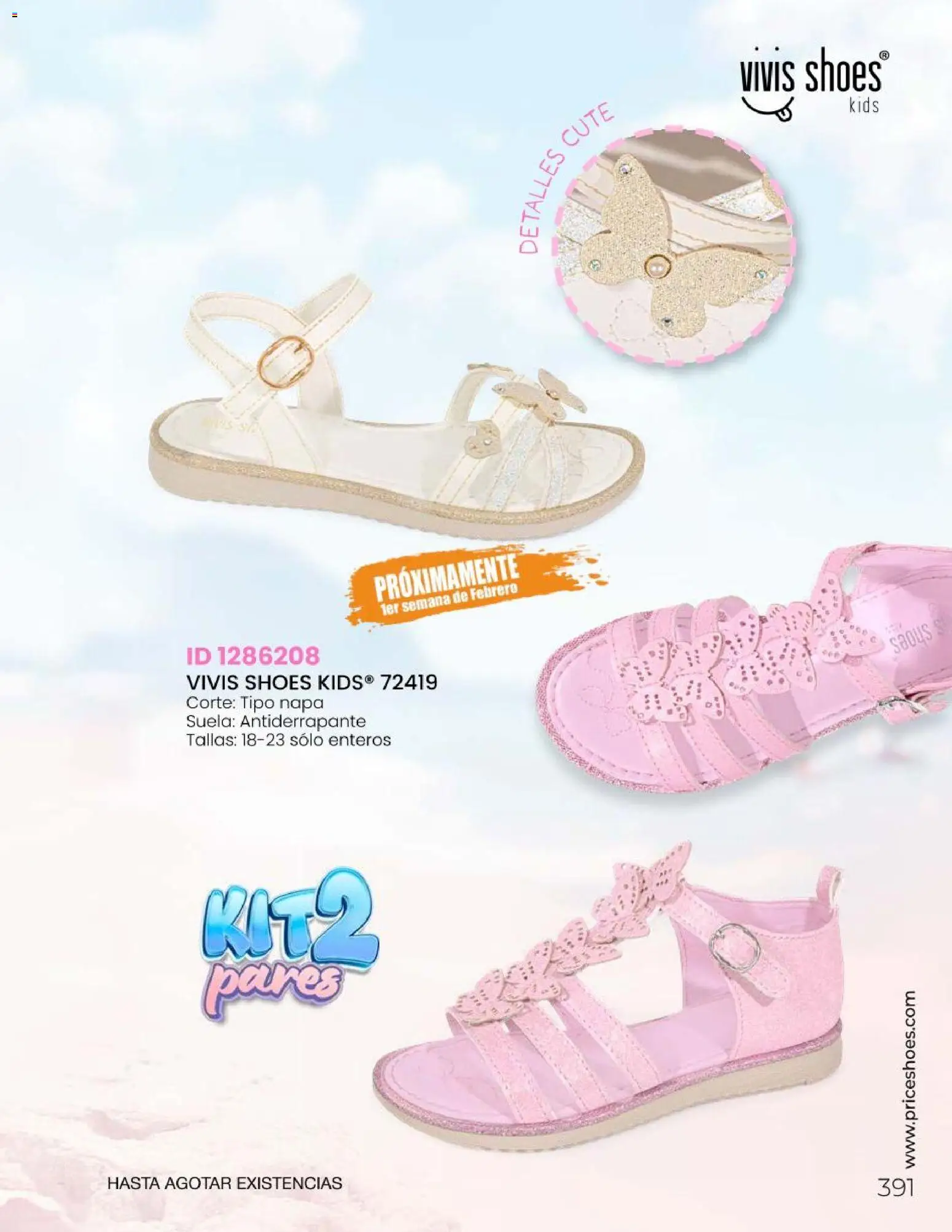 Nuevas ofertas de Price Shoes válidas en toda la República Mexicana desde el 31.01.2026. ¡Encuentra las mejores ofertas en Price Shoes Catálogo Sandalias ! | Página: 391