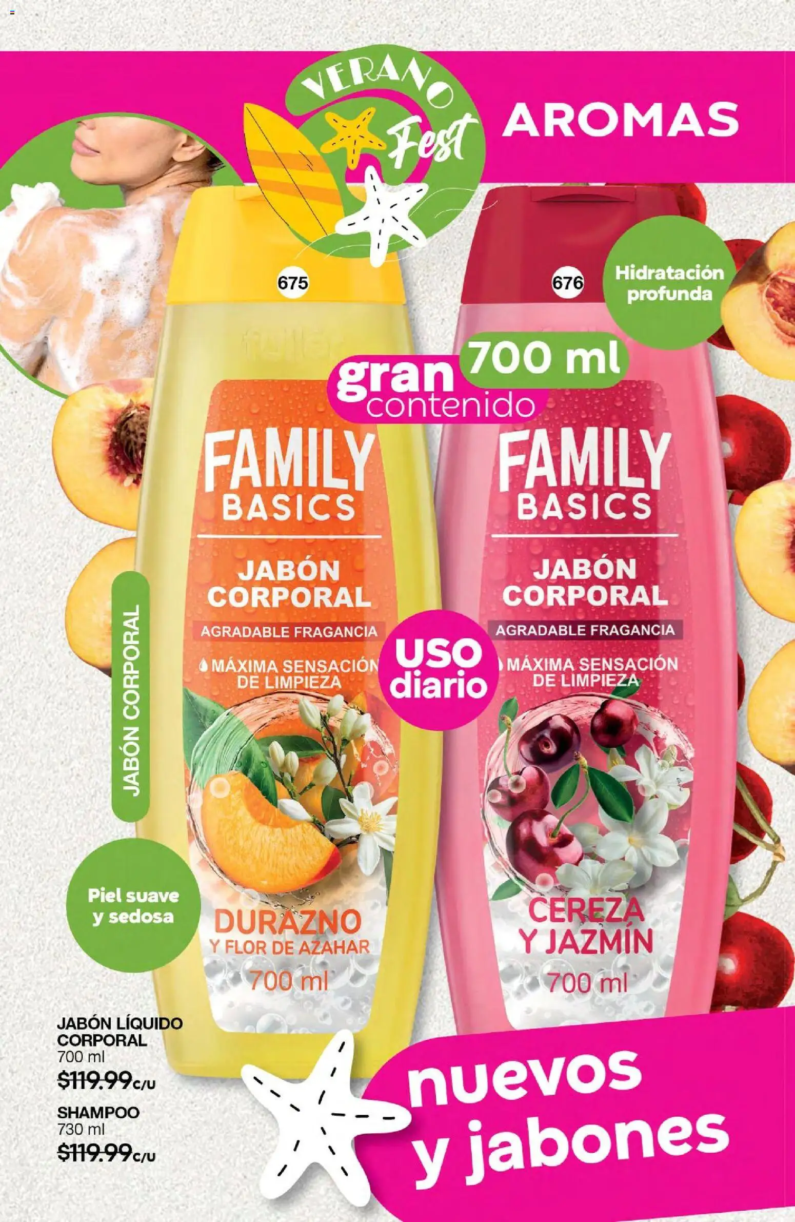 Nuevas ofertas de Fuller válidas en toda la República Mexicana desde el 24.06.2026. ¡Encuentra las mejores ofertas en Fuller campaña 6 2026! | Página: 178 | Productos: Durazno, Jabón líquido, Fragancia, Jabón