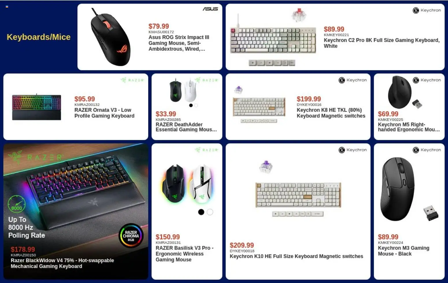 Canada Computers flyer valid from Sep 11, 2026 | Page: 5 | Products: Mouse, Keyboard