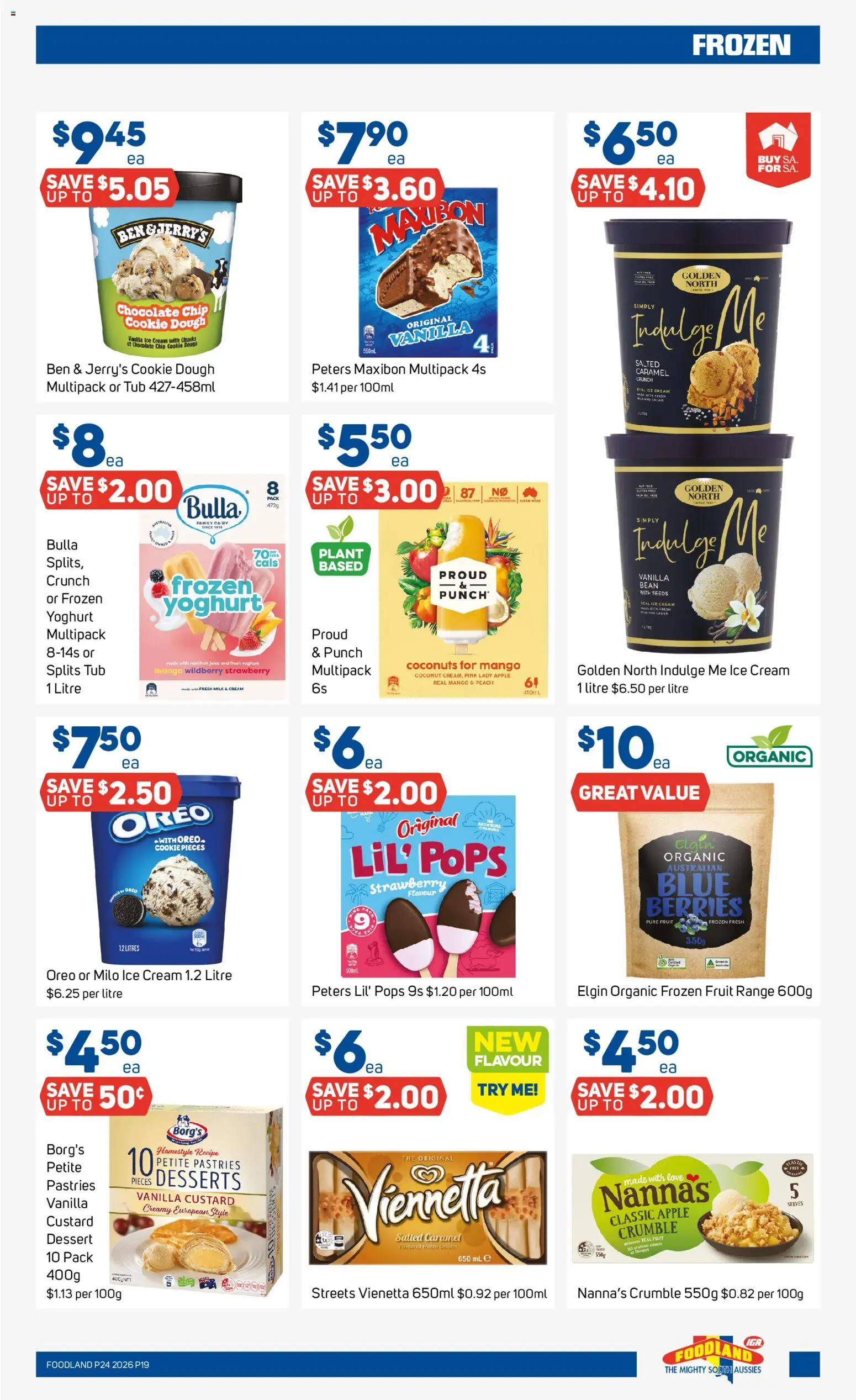 Foodland catalogue - valid from 10.06.2026 | Page: 19 | Products: Plant, Milk, Cream, Ice cream