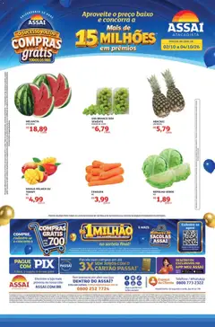 Assaí Atacadista ofertas - SP - Pré-Visualização do folheto da loja Assaí Atacadista, válido de 02/10/2026