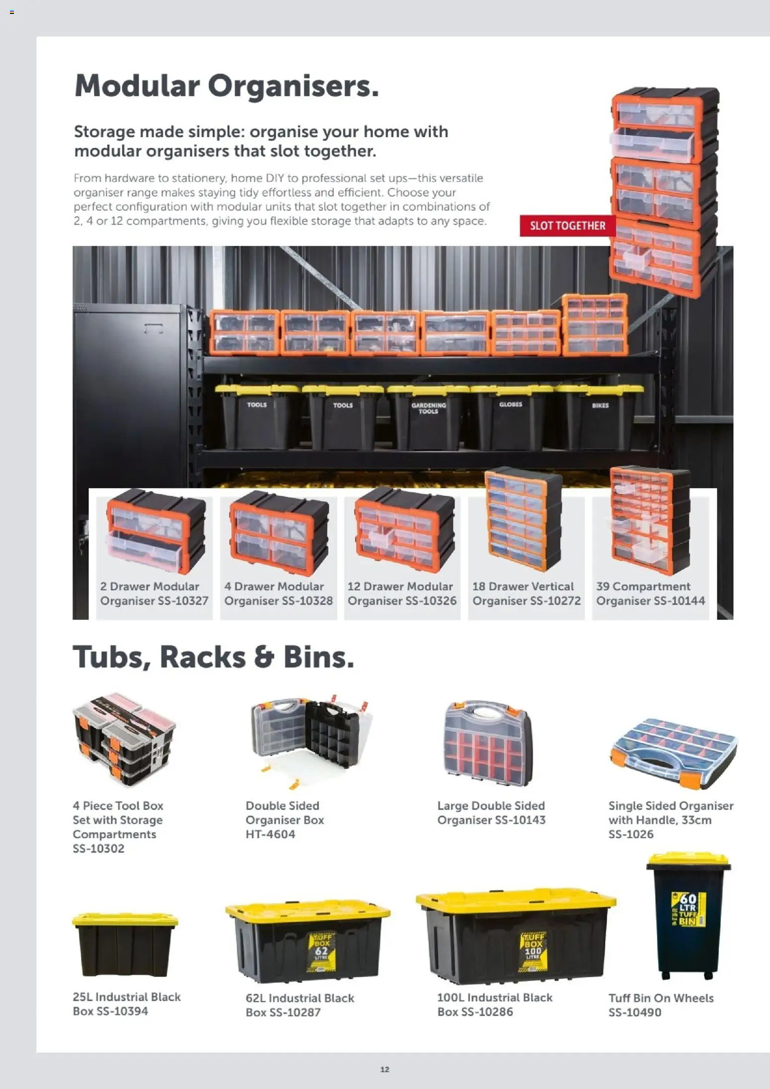 Stratco catalogue - valid from 10/08/2026 | Page: 12 | Products: Box, Drawer, Tools