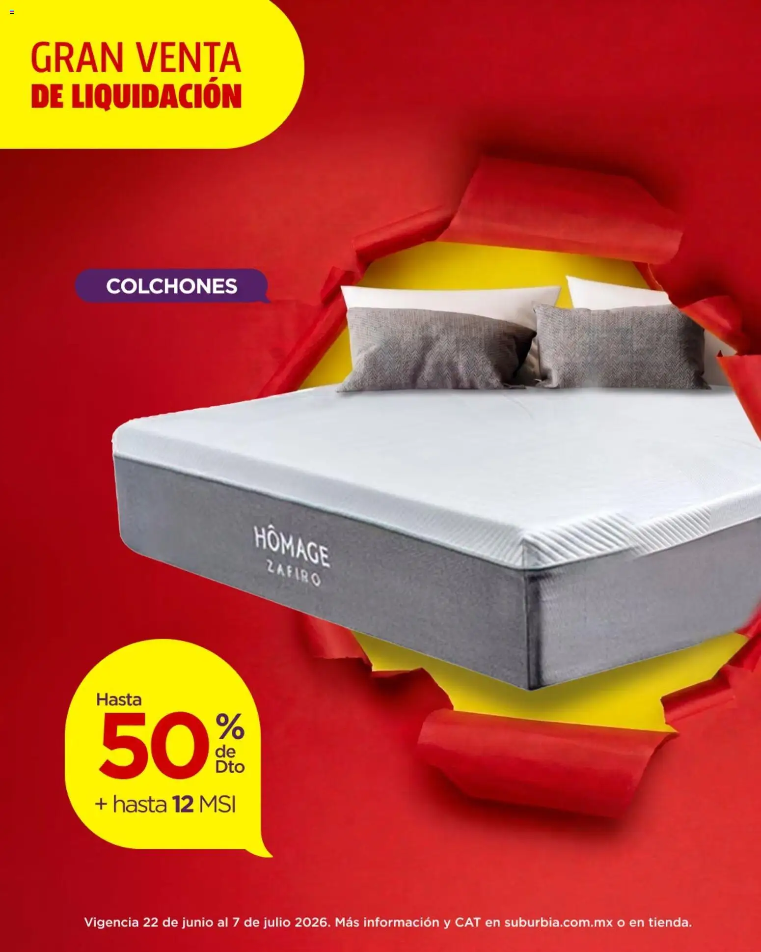 Nuevas ofertas de Suburbia válidas en toda la República Mexicana desde el 22/06/2026. ¡Encuentra las mejores ofertas en Suburbia catálogo! | Página: 4