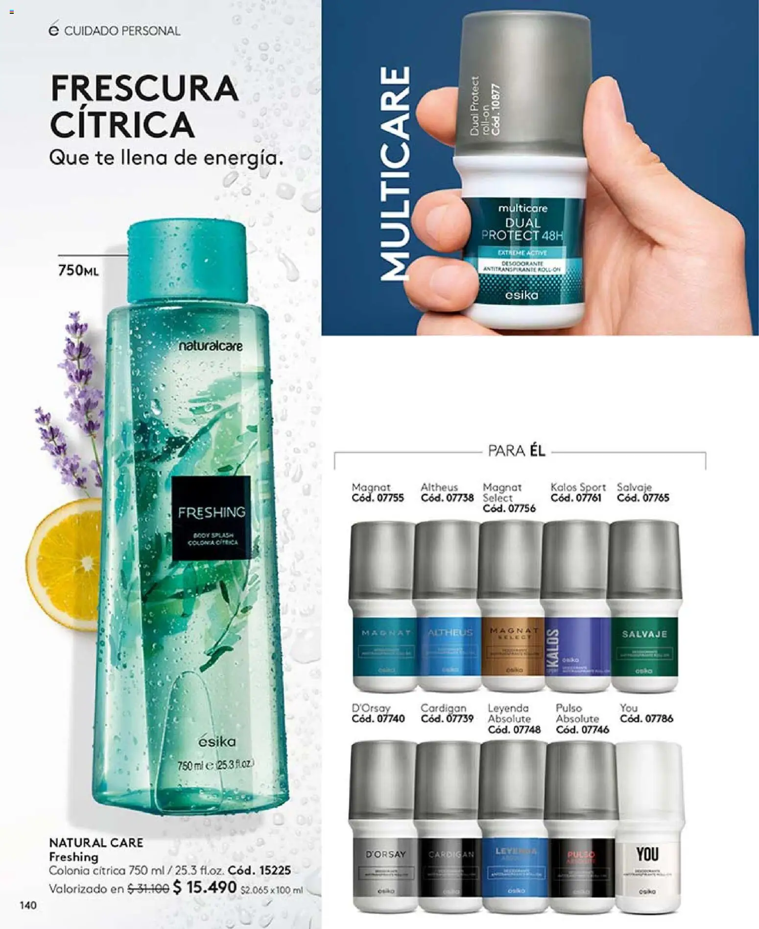 Catálogo Ésika Campaña 9 │ válido desde el 17.05.2026 | Página: 144 | Productos: Body, Cardigan, Desodorante, Té