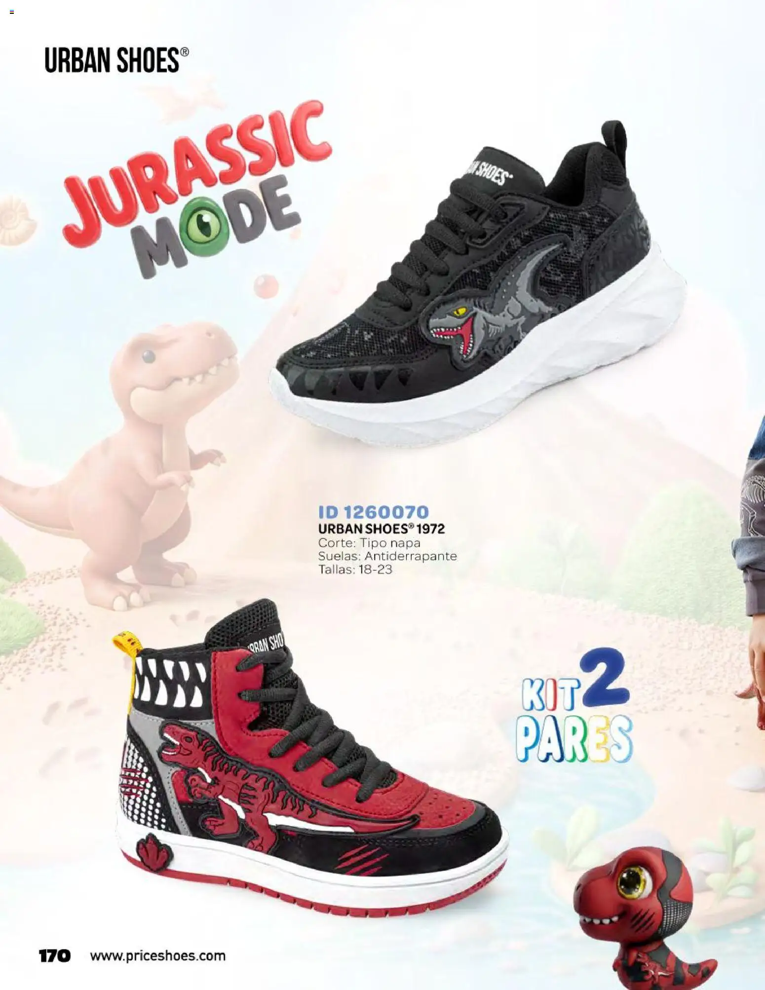 Nuevas ofertas de Price Shoes válidas en toda la República Mexicana desde el 21/10/2026. ¡Encuentra las mejores ofertas en Price Shoes catálogo Kids! | Página: 170