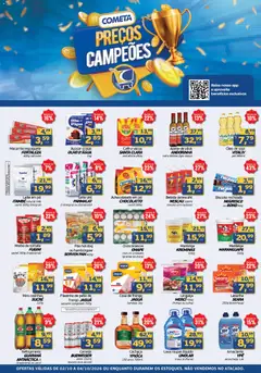 Cometa Supermercados ofertas Preços Campeões - Pré-Visualização do folheto da loja Cometa Supermercados, válido de 02/10/2026 | Página: 1