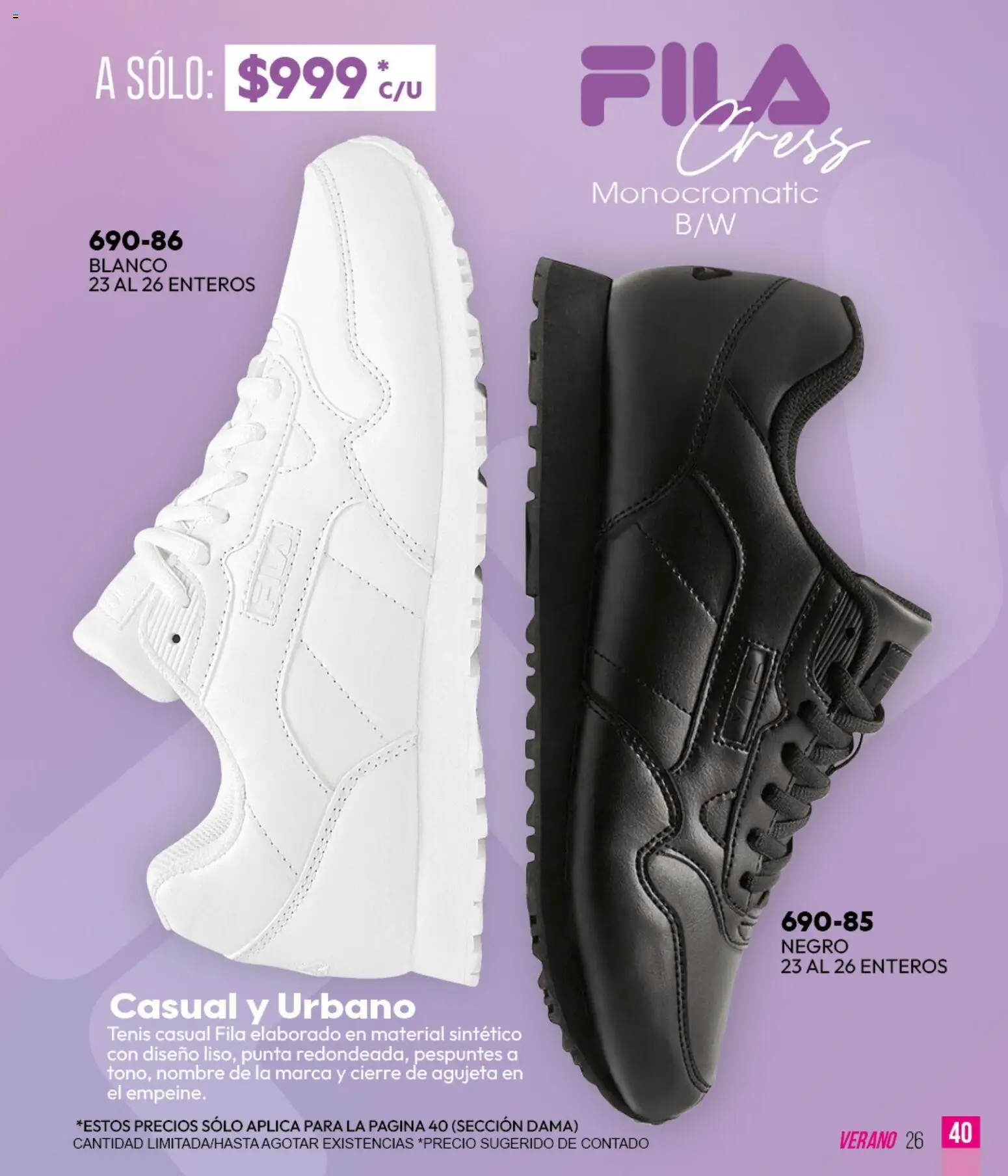 Nuevas ofertas de Cklass válidas en toda la República Mexicana desde el 05.03.2026. ¡Encuentra las mejores ofertas en Cklass catálogo Sportbrands Verano Caballero! | Página: 168 | Productos: Tenis