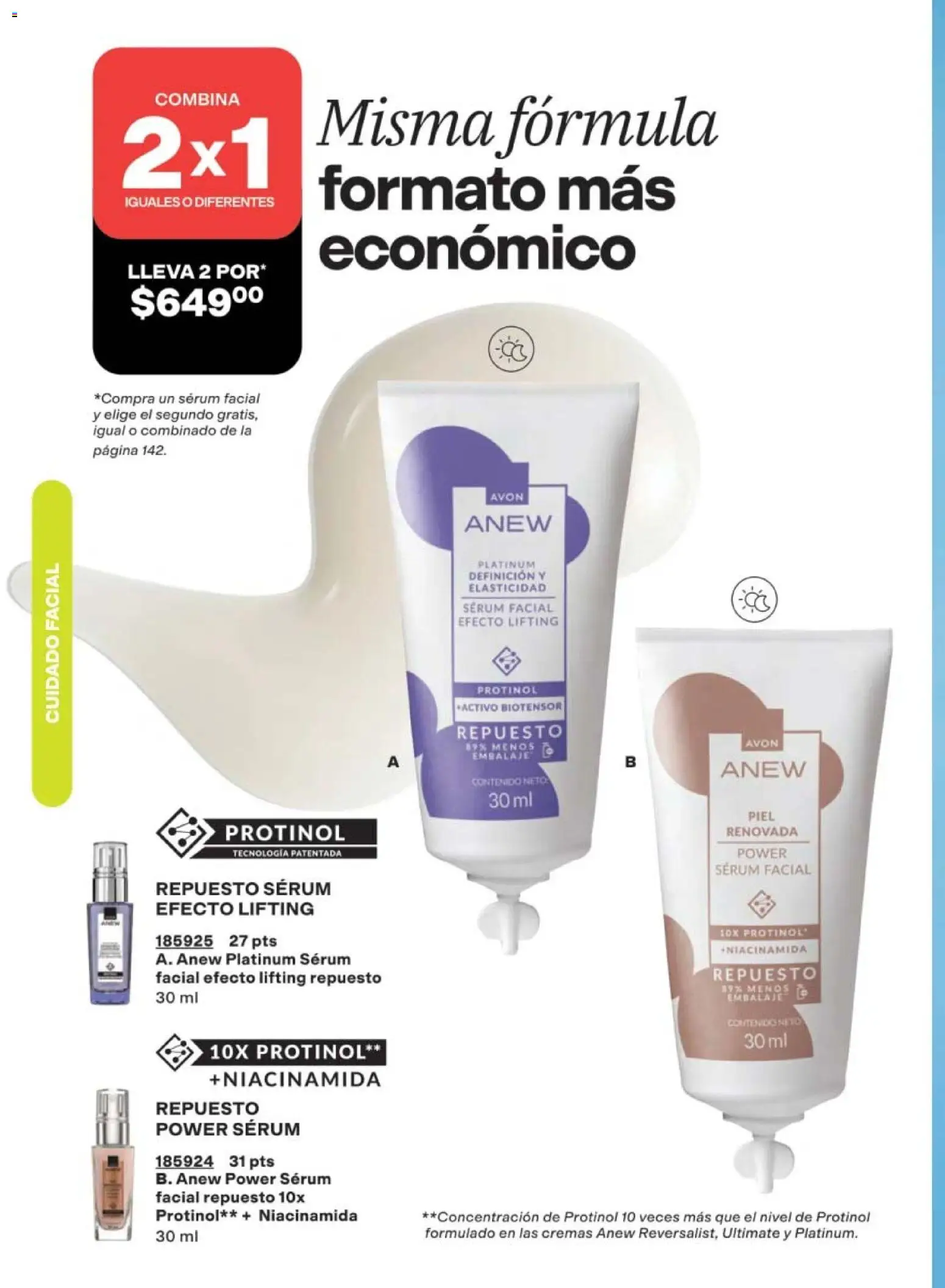 Nuevas ofertas de AVON válidas en toda la República Mexicana desde el 02.04.2026. ¡Encuentra las mejores ofertas en AVON campaña 6 2026! | Página: 138 | Productos: Serum