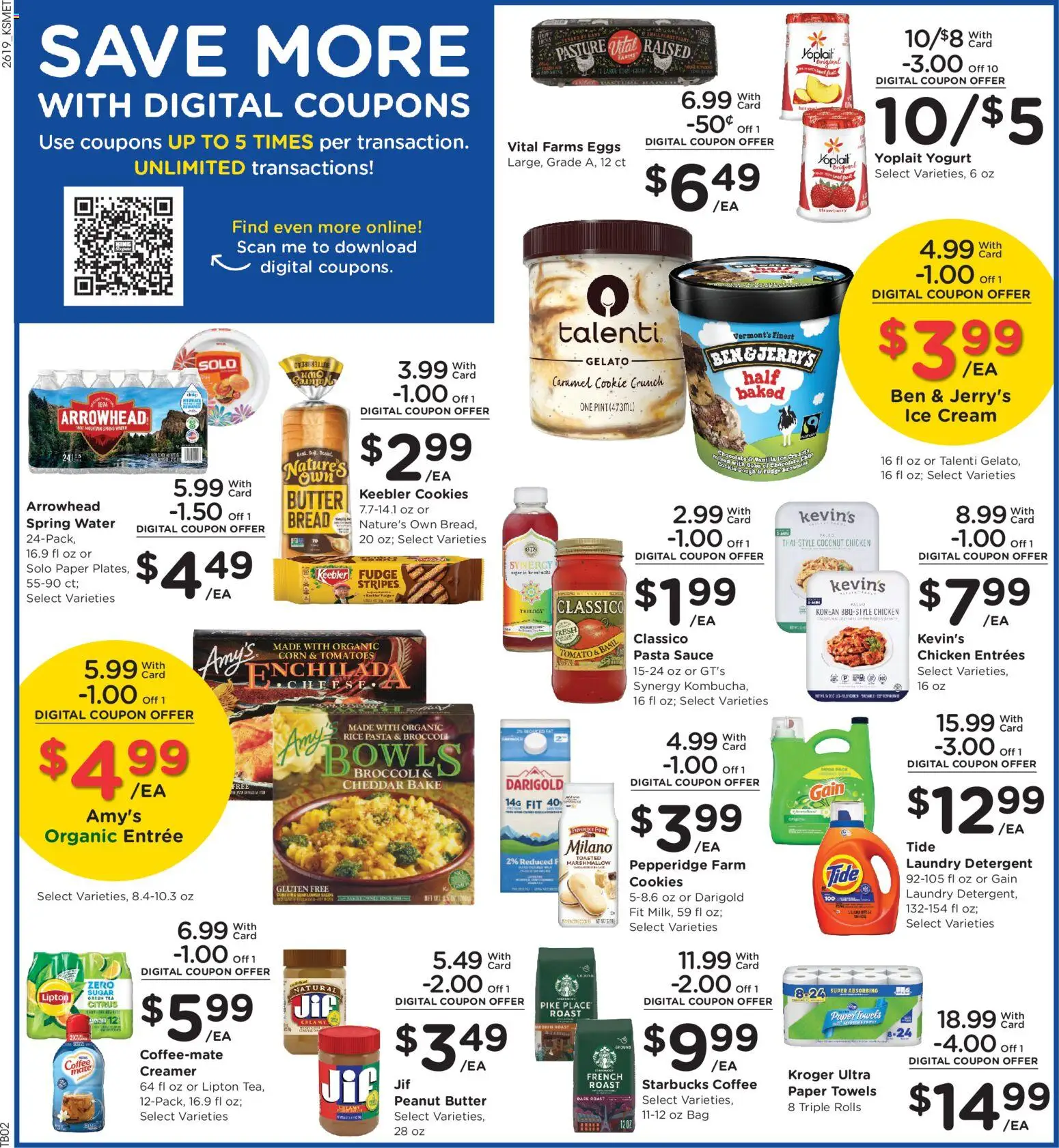 King Soopers Weekly Ad - valid from 10.06.2026 | Page: 6 | Products: Broccoli, Eggs, Chocolate, Sugar