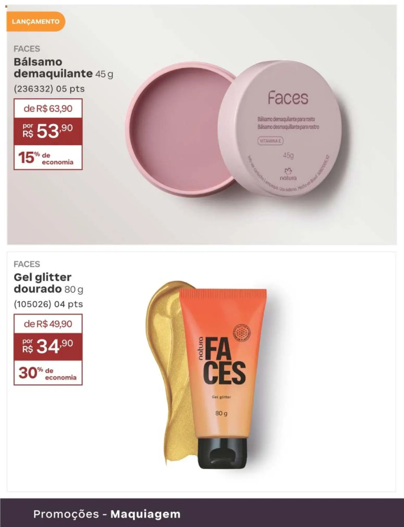 Natura Folheto - válido de 10/08/2026 | Página: 197 | Produtos: Maquiagem, Demaquilante