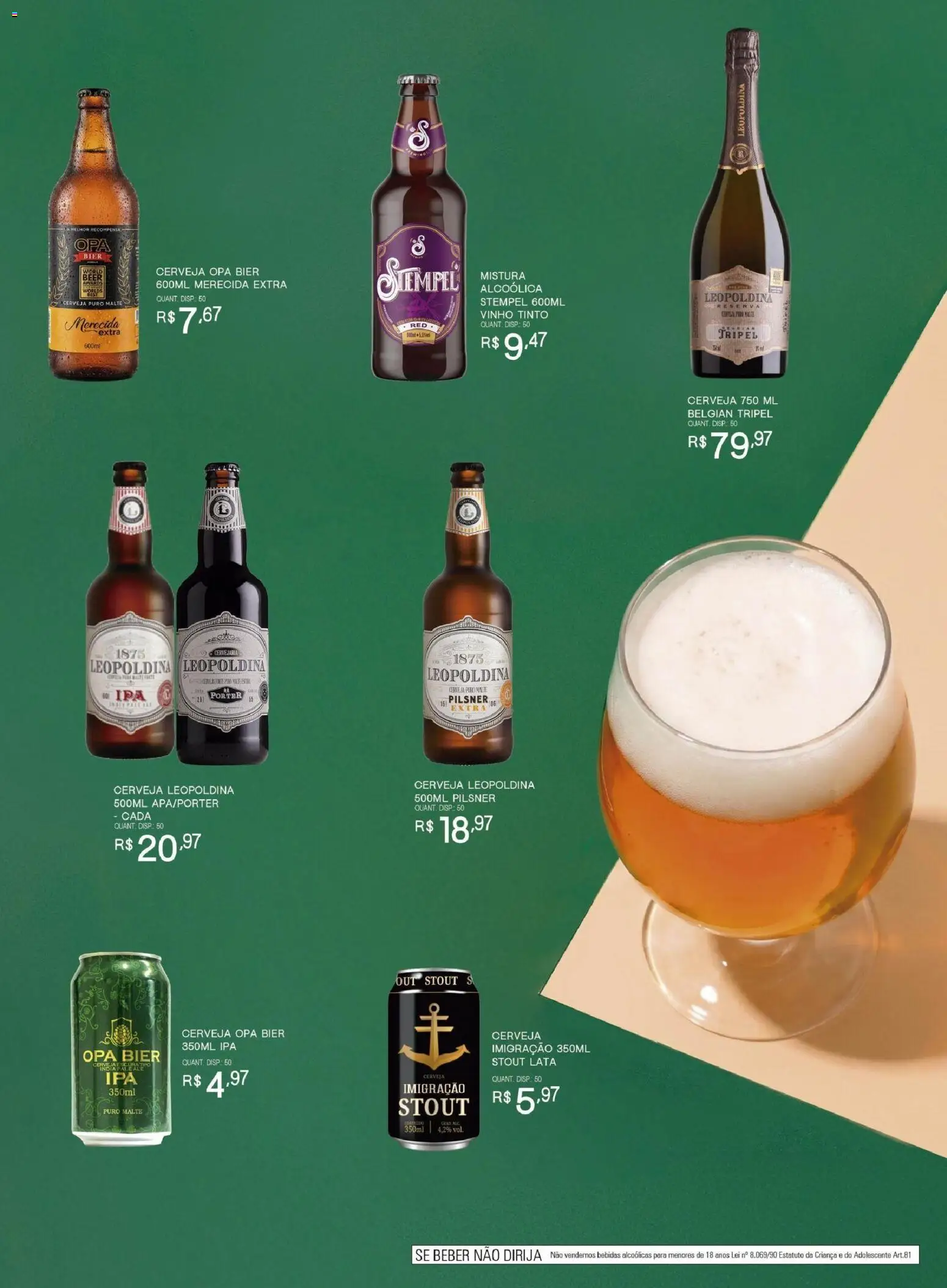 Bistek Supermercados Folheto - válido de 01/07/2026 | Página: 7 | Produtos: Vinho, Cerveja
