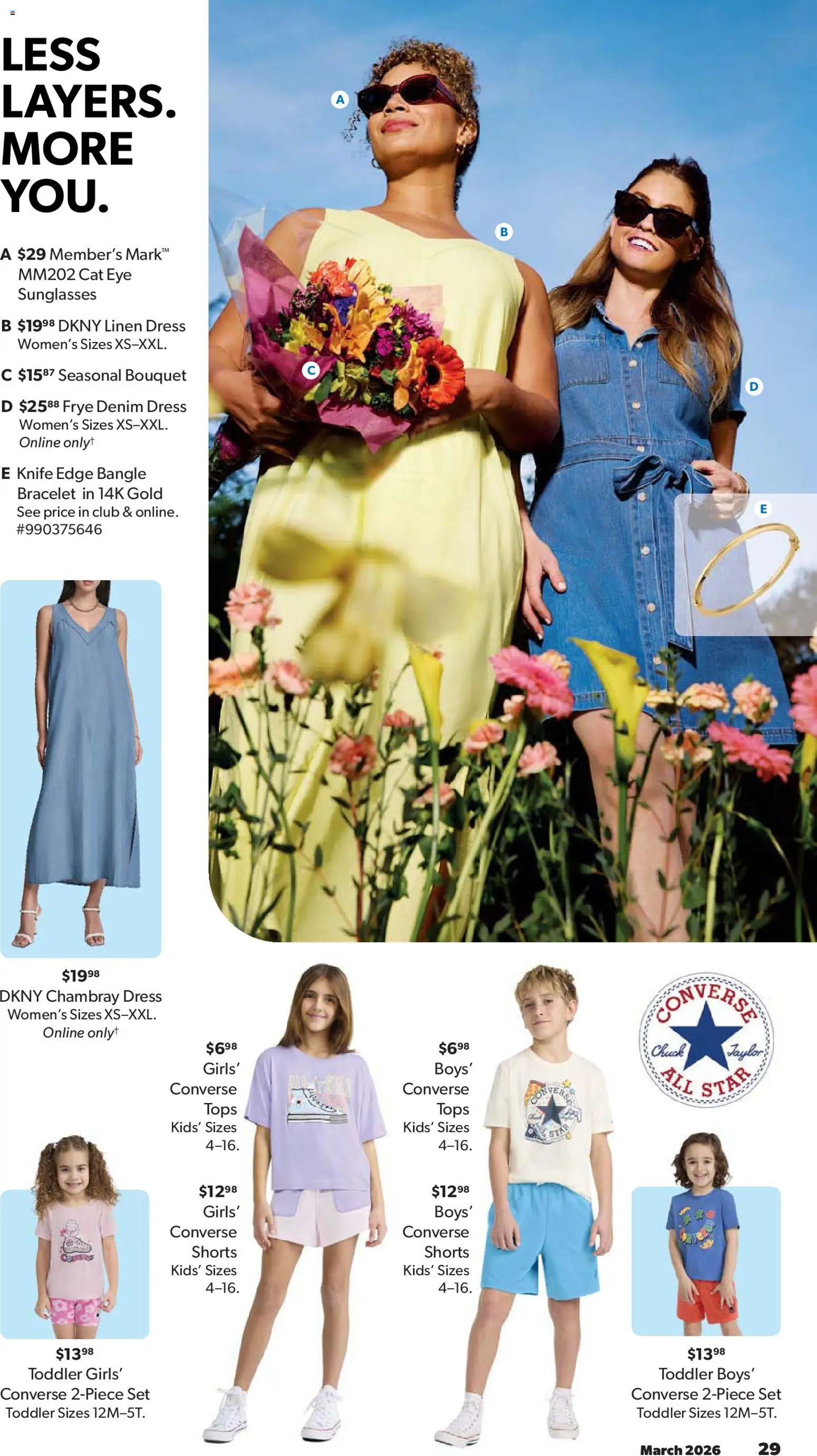 Sam's Club Instant Savings Book March - valid from 18.03.2026 | Page: 29 | Products: Shorts, Dress