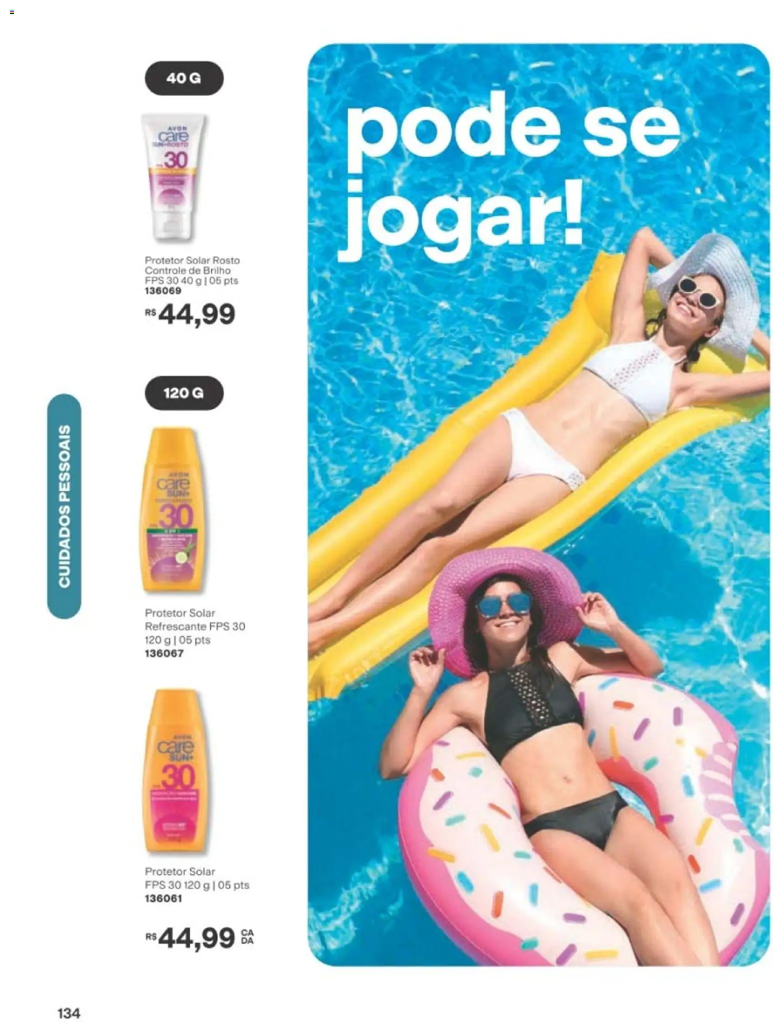 Avon Folheto - válido de 22/06/2026 | Página: 135 | Produtos: Protetor solar