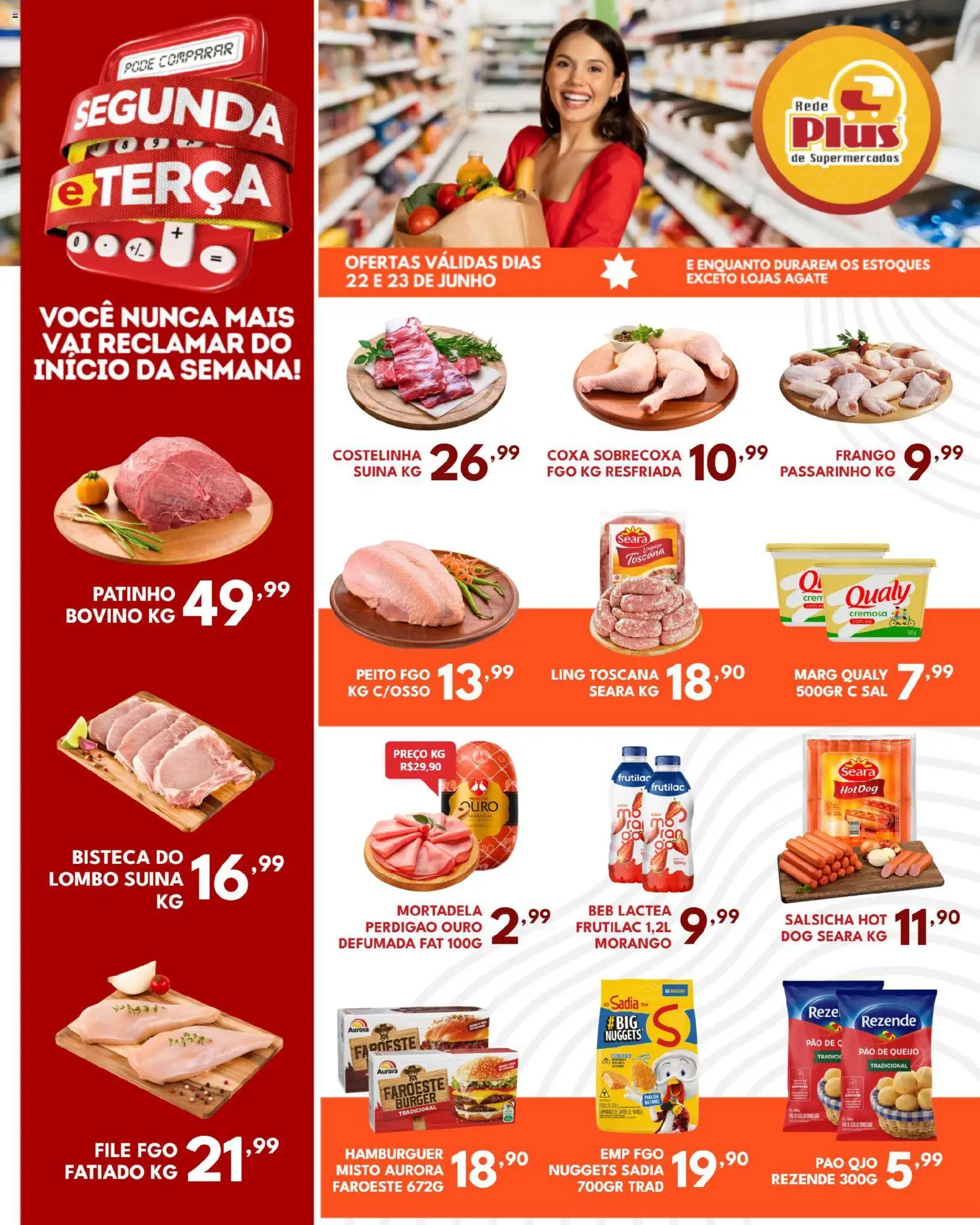 Rede Plus Supermercados Folheto - válido de 22/06/2026 | Página: 1