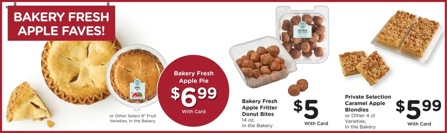 Mariano's Weekly Ad - valid from 08/19/2026 | Page: 14 | Products: Bakery, Fruit, Apple Pie, Donut