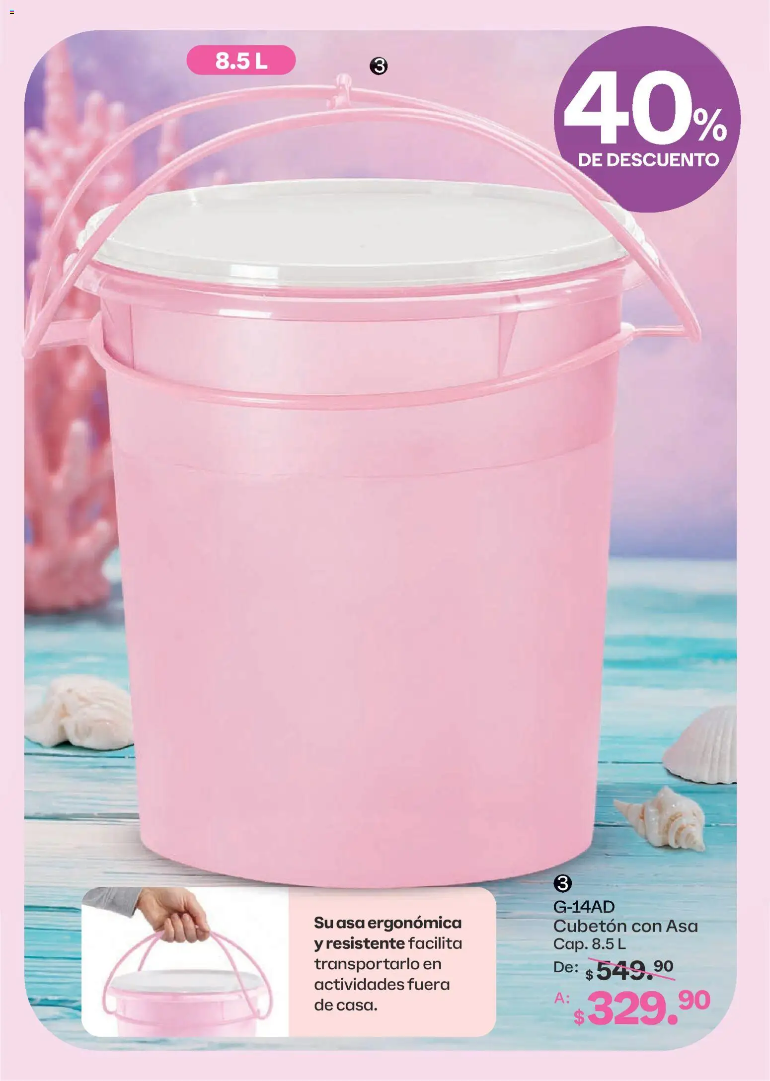 Nuevas ofertas de Tupperware válidas en toda la República Mexicana desde el 07/09/2026. ¡Encuentra las mejores ofertas en Tupperware catálogo! | Página: 21