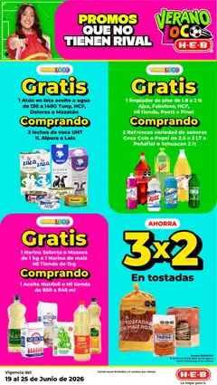 Vista previa de H-E-B folleto, nuevo folleto de la tienda, válido en México a partir del 19/06/2026 | Página: 3