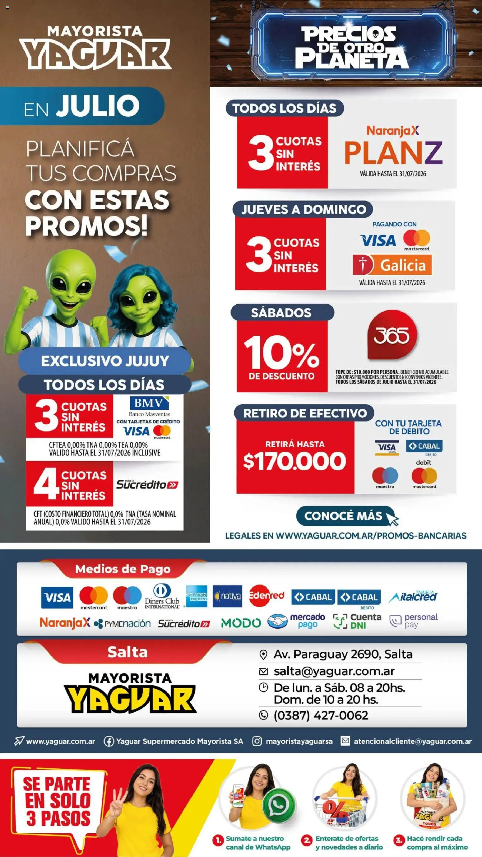 Yaguar - Oferta Semanal Salta │ válido desde el 29/06/2026 | Página: 18