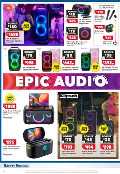 Preview of Harvey Norman Epic Audio  - valid from 14.05.2026 | Page: 4