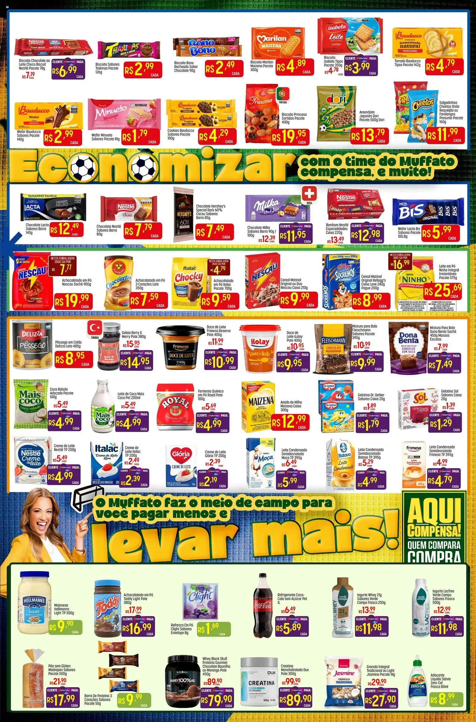 Super Muffato Folheto - válido de 01/07/2026 | Página: 3 | Produtos: Refresco, Caixa, Sucrilhos, Cookies
