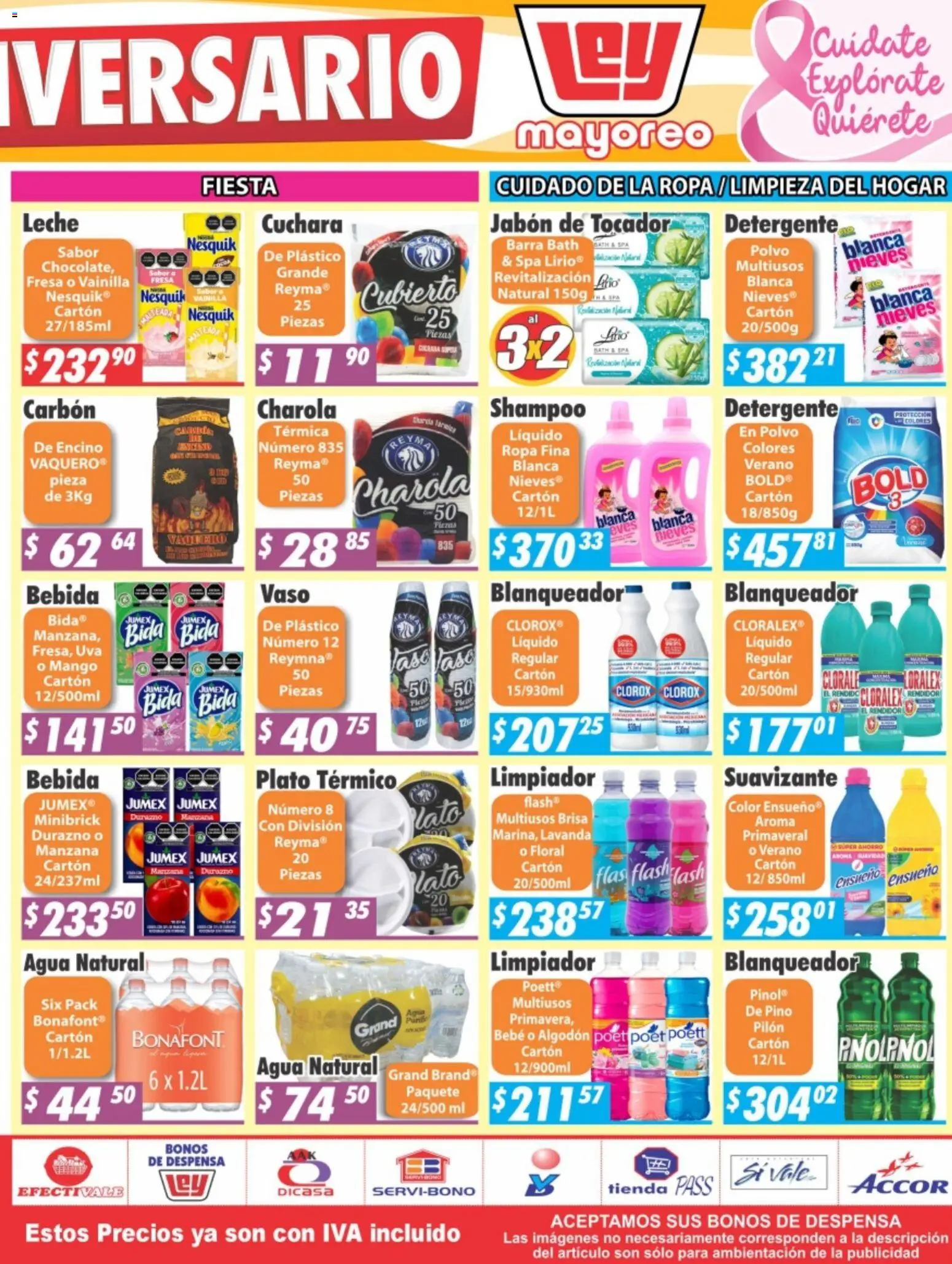 Nuevas ofertas de Casa Ley válidas en toda la República Mexicana desde el 12/10/2026. ¡Encuentra las mejores ofertas en Casa Ley folleto Frontera! | Página: 6