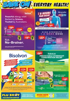 Preview of Chemist Warehouse catalogue - valid from 11.05.2026 | Page: 18 | Products: Couch, Tablets, Vitamin, Pain relief