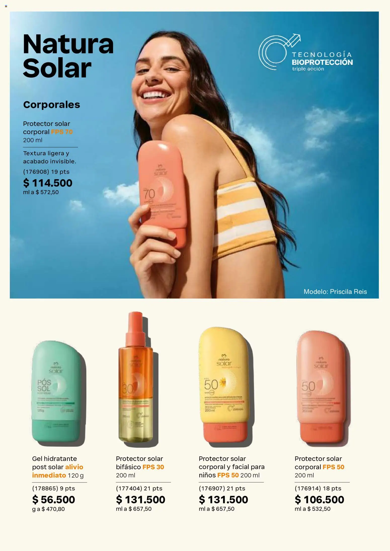 Natura revista - valida desde el 02/09/2026 | Página: 131 | Productos: Protector solar