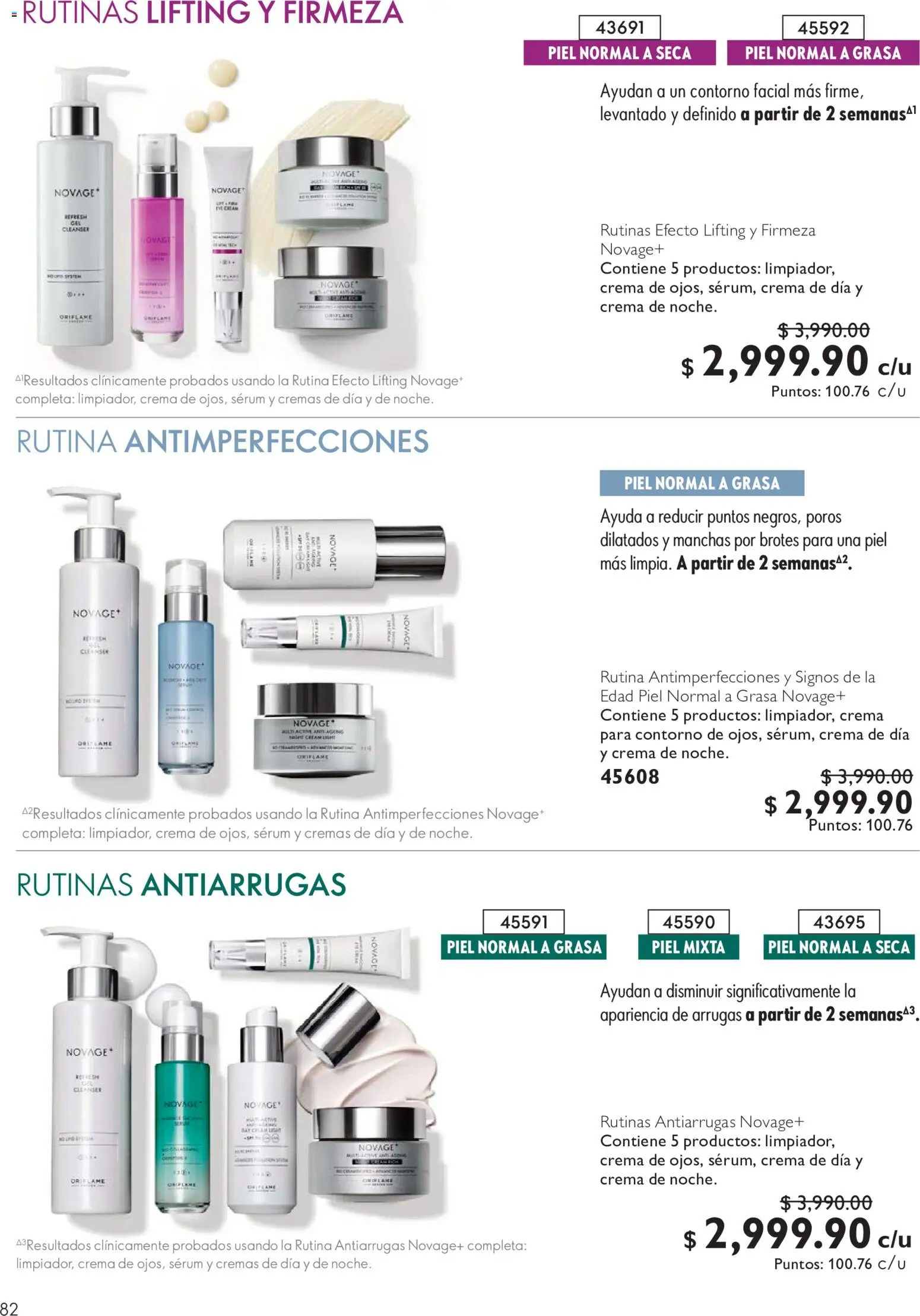 Nuevas ofertas de Oriflame válidas en toda la República Mexicana desde el 24/10/2026. ¡Encuentra las mejores ofertas en Oriflame Buen Mes! | Página: 82