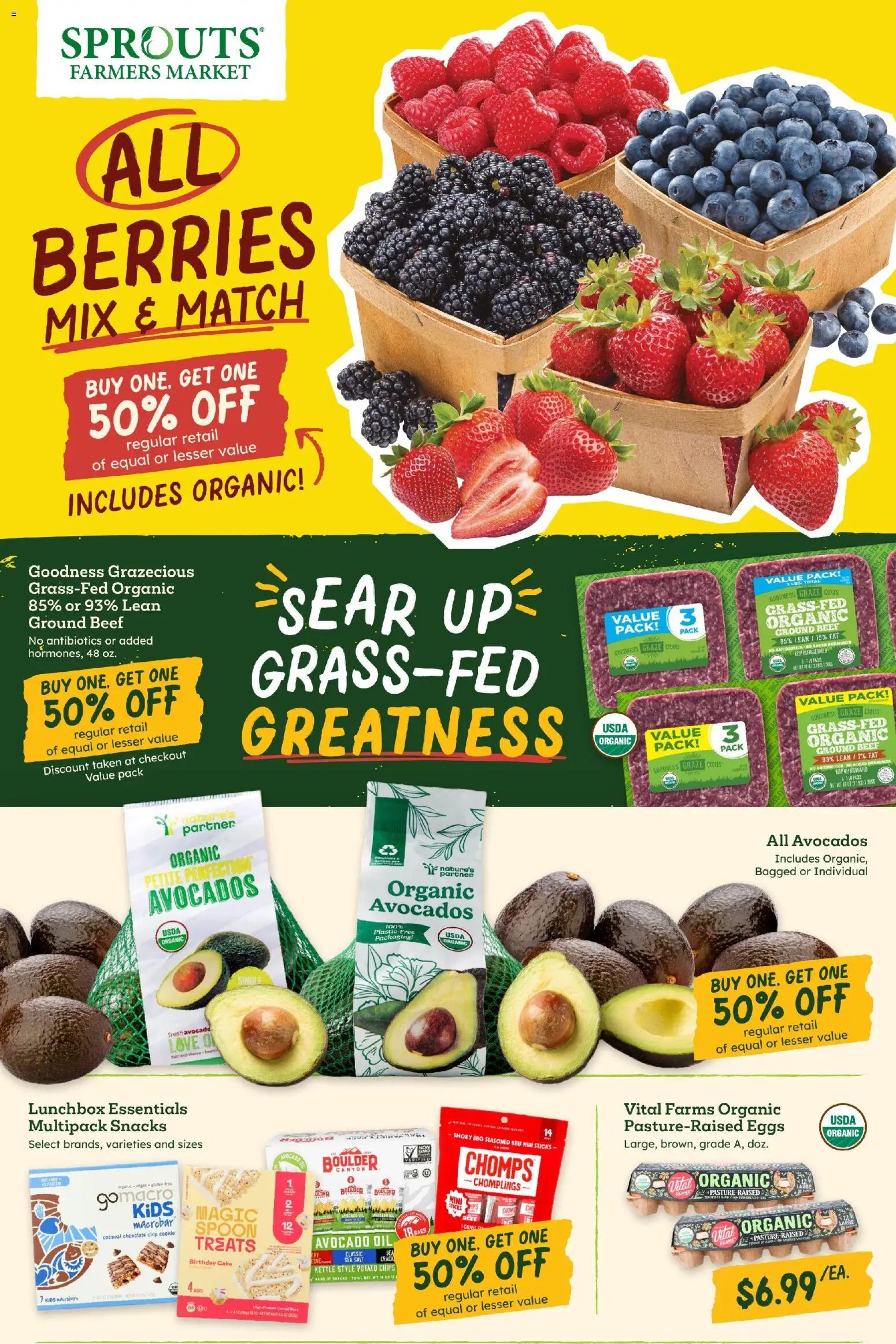 Sprouts Weekly Ad - valid from 07/29/2026 | Page: 2 | Products: Oil, Chocolate, Salt, Kettle