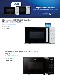 Vista previa Grupo Marquez catálogo válido desde el 01/10/2026 | Página: 5 | Productos: Microondas