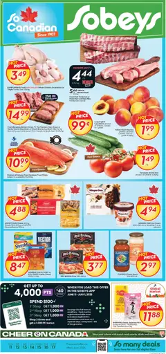 Preview of Sobeys weekly flyer / circulaire from shop Sobeys valid from 11.06.2026