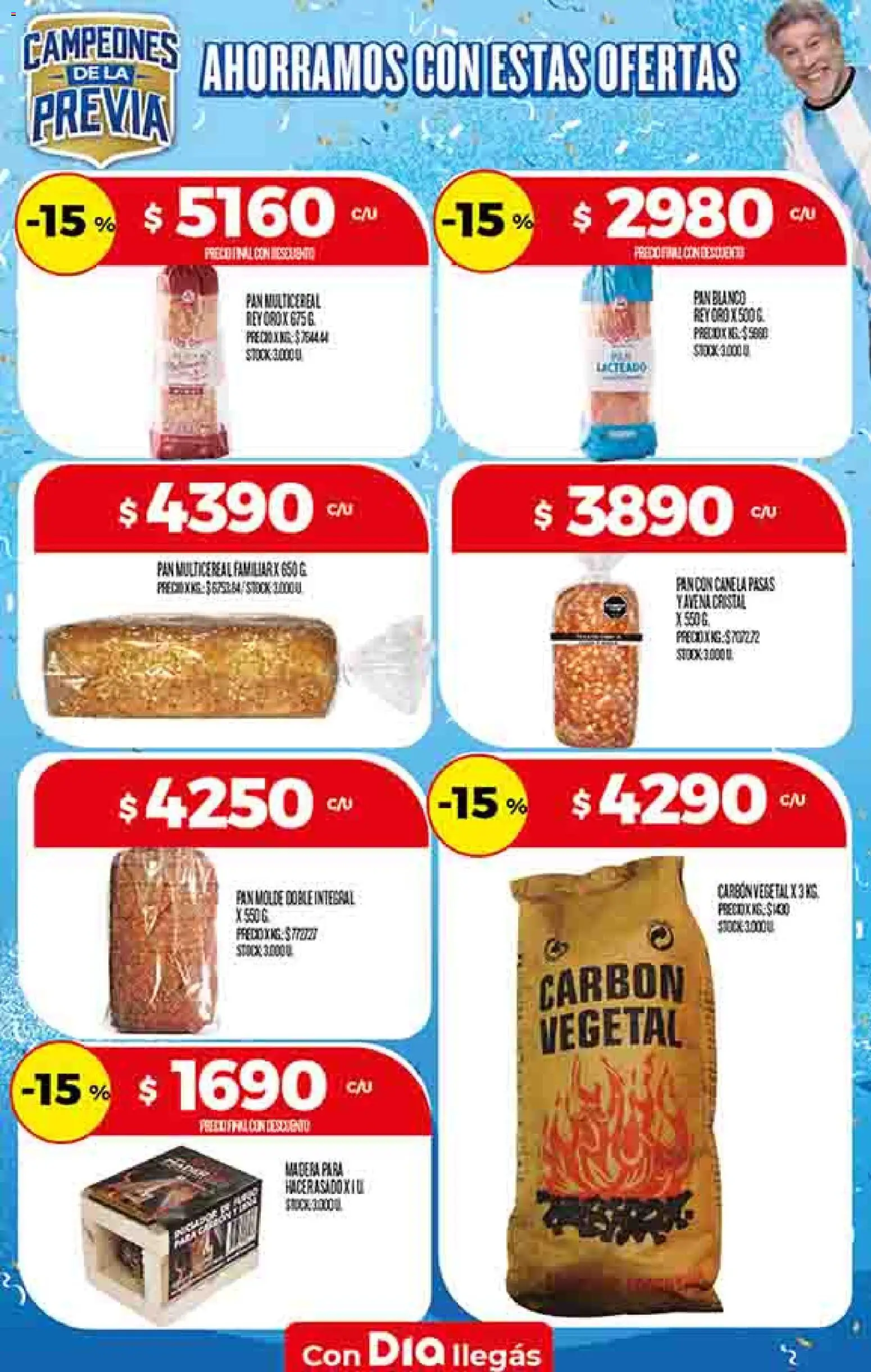Supermercado DIA Ofertas │ válido desde el 20.05.2026 | Página: 33 | Productos: Molde, Pan