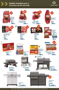 Sam's Club ofertas Dia dos Pais - Pré-Visualização do folheto da loja Sam's Club, válido de 28/07/2026 | Página: 2 | Produtos: Grill, Alho, Acém, Churrasqueira