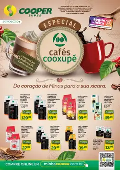 Cooper ofertas Cafés Cooxupé - Pré-Visualização do folheto da loja Cooper, válido de 15/07/2026 | Página: 1 | Produtos: Café, Café solúvel