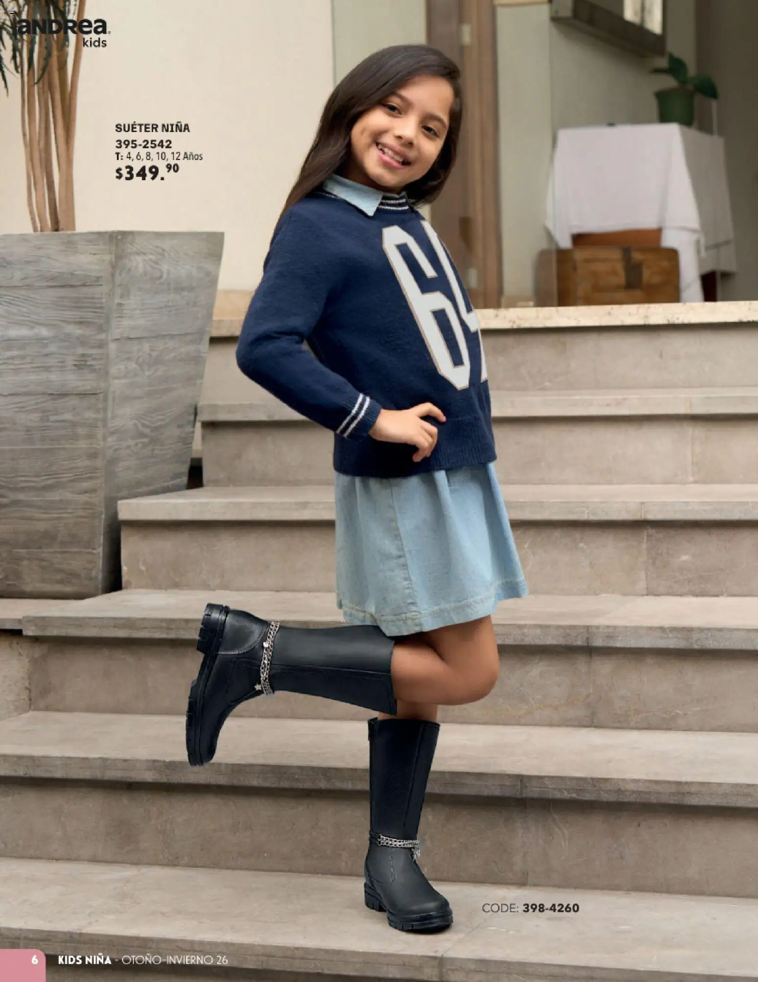 Nuevas ofertas de Andrea válidas en toda la República Mexicana desde el 23/08/2026. ¡Encuentra las mejores ofertas en Andrea catálogo Infantil! | Página: 6