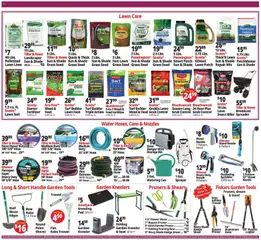 Preview of Ocean State Job Lot weekly ads valid from 30.04.2026 | Page: 3 | Products: Pruner, Rake, Ratchet, Water