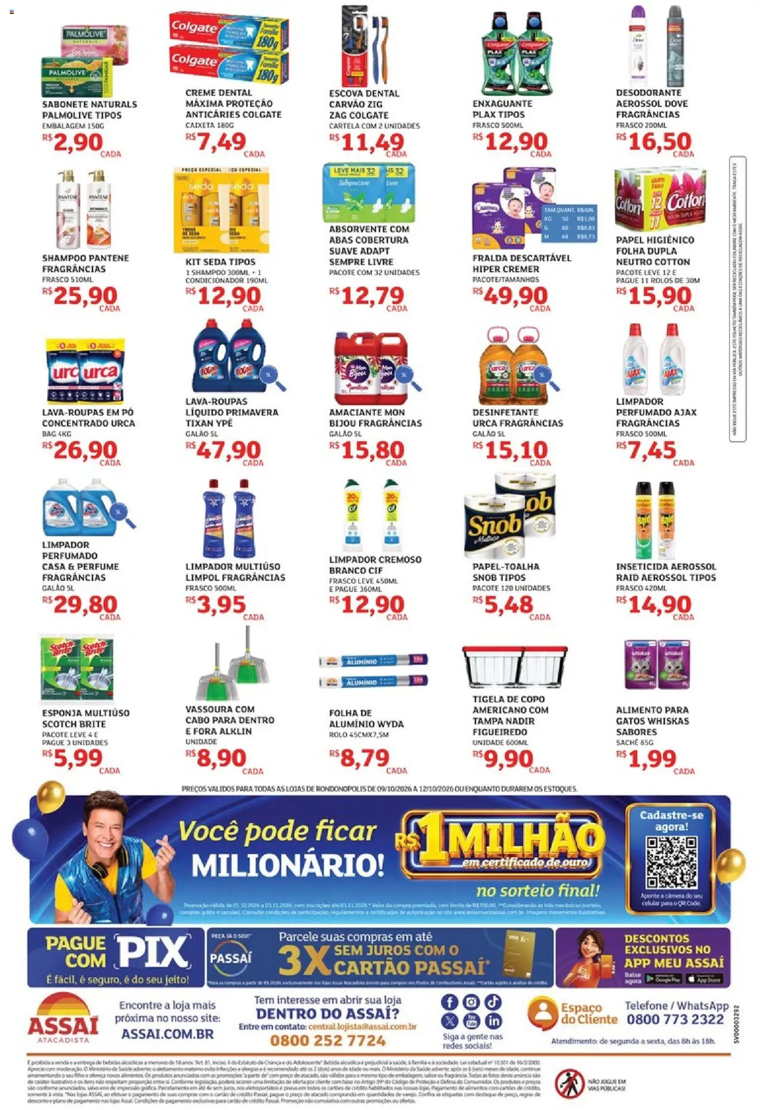 Assaí Atacadista Folheto - válido de 09/10/2026 | Página: 4
